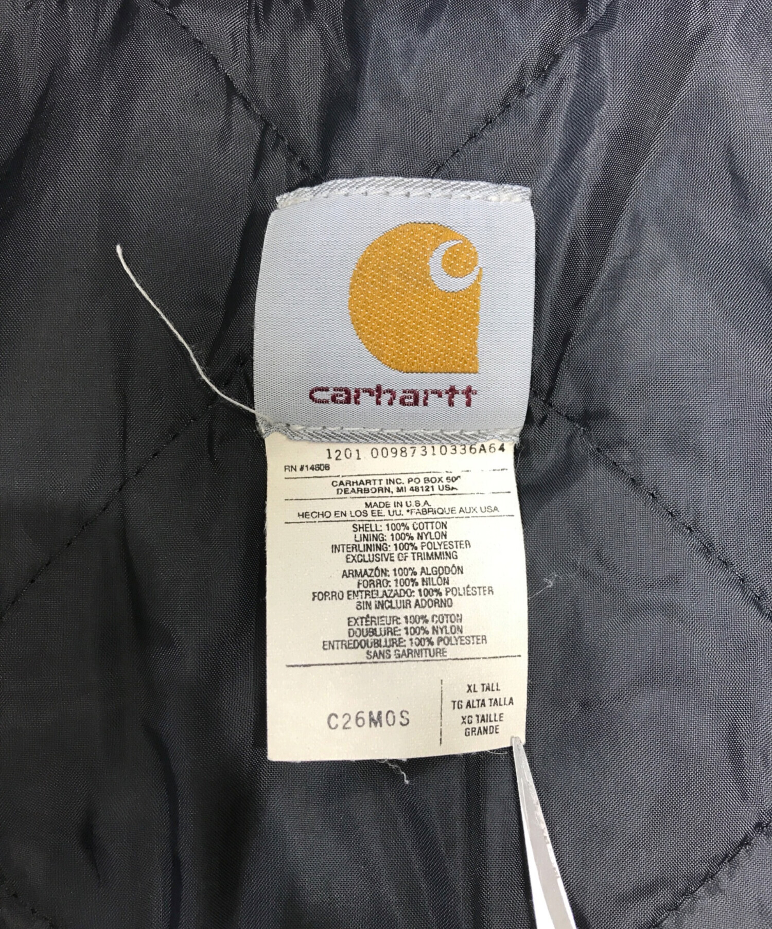中古・古着通販】CarHartt (カーハート) トラディショナルジャケット