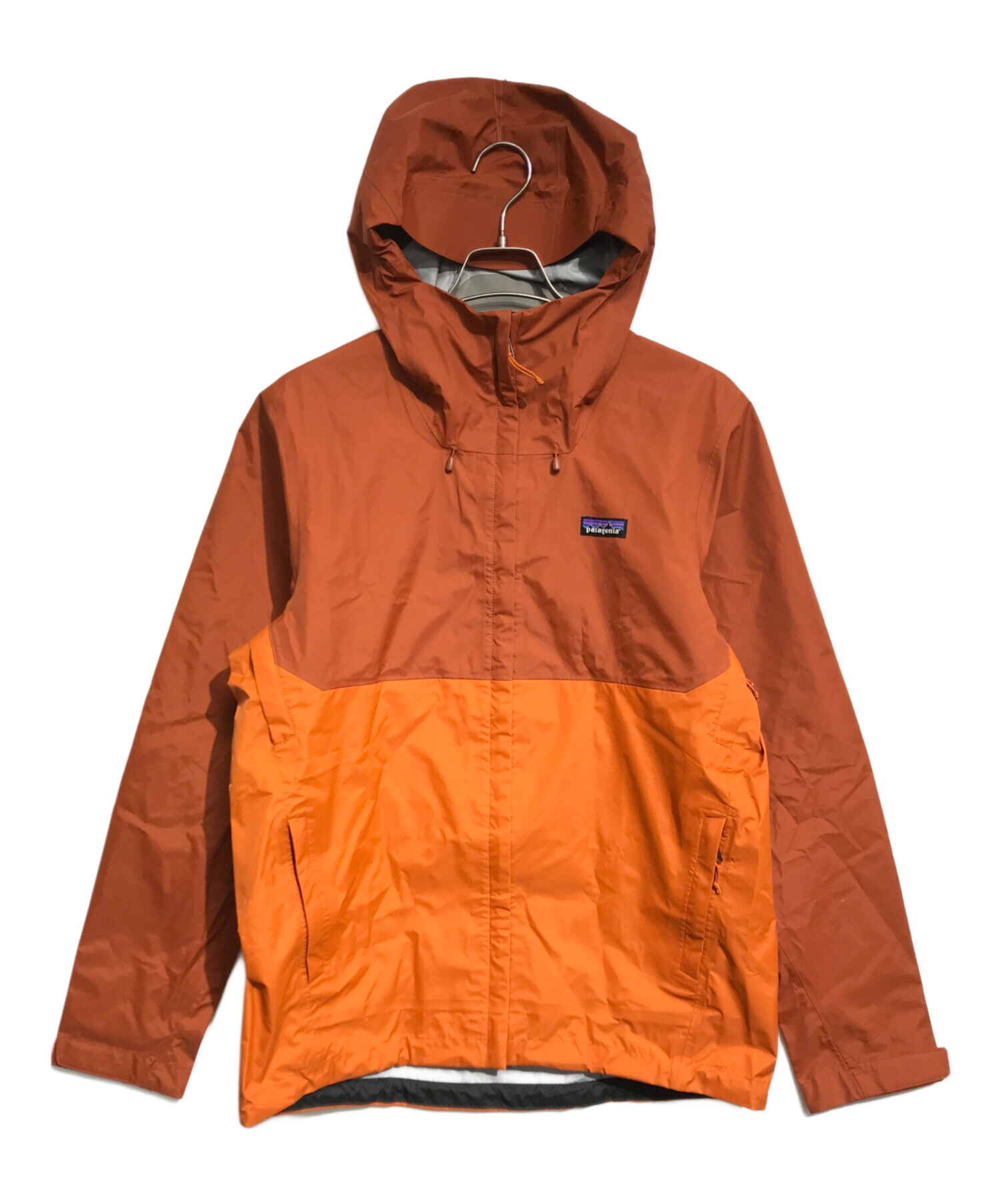 Patagonia フード付きジャケット オレンジ/カーキ 中古・古着通販】Patagonia (パタゴニア) TORRENTSHELL 3L JACKET