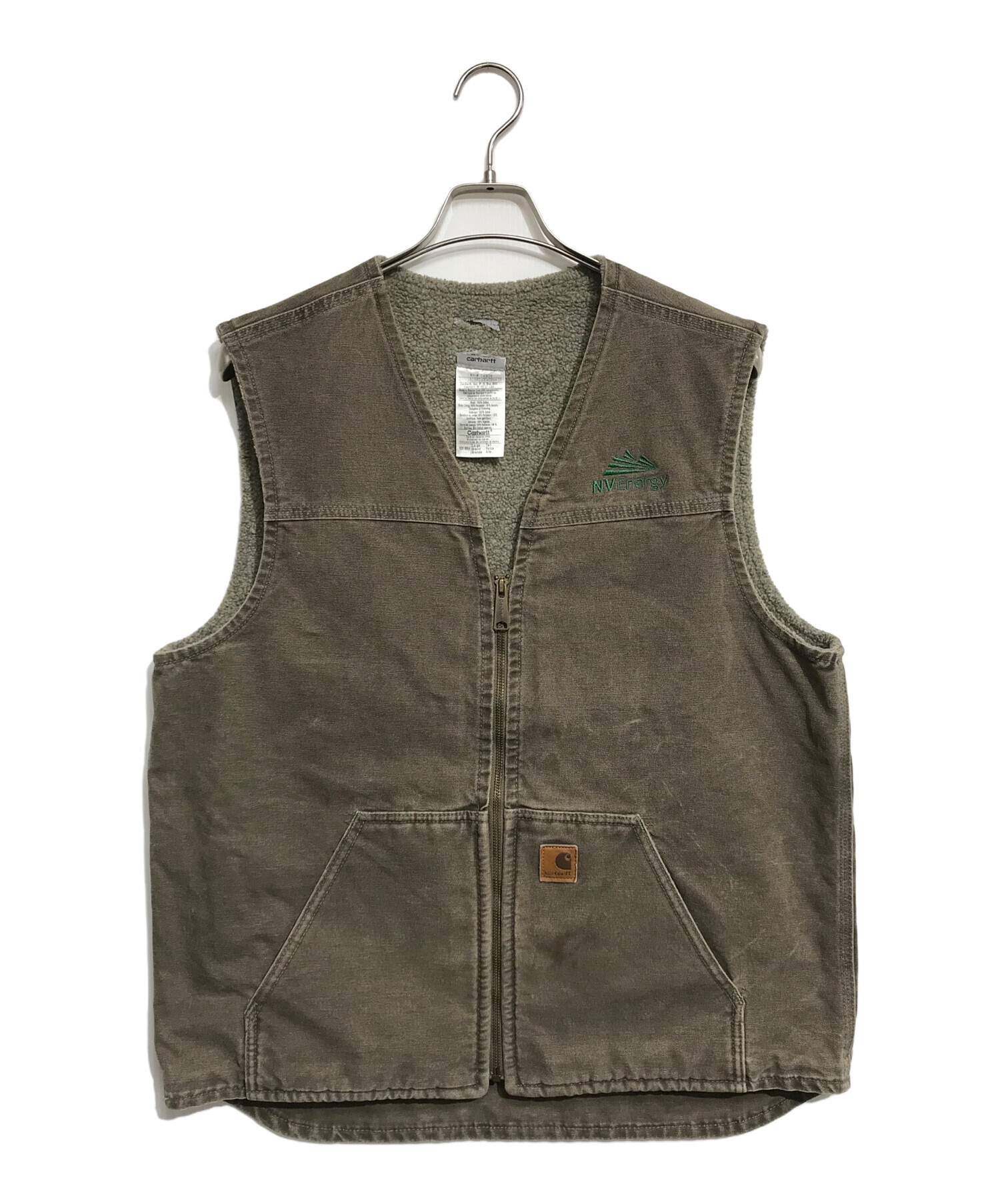レアカラー Carhartt ダックベスト CYP Lサイズ レアカラー Carhartt