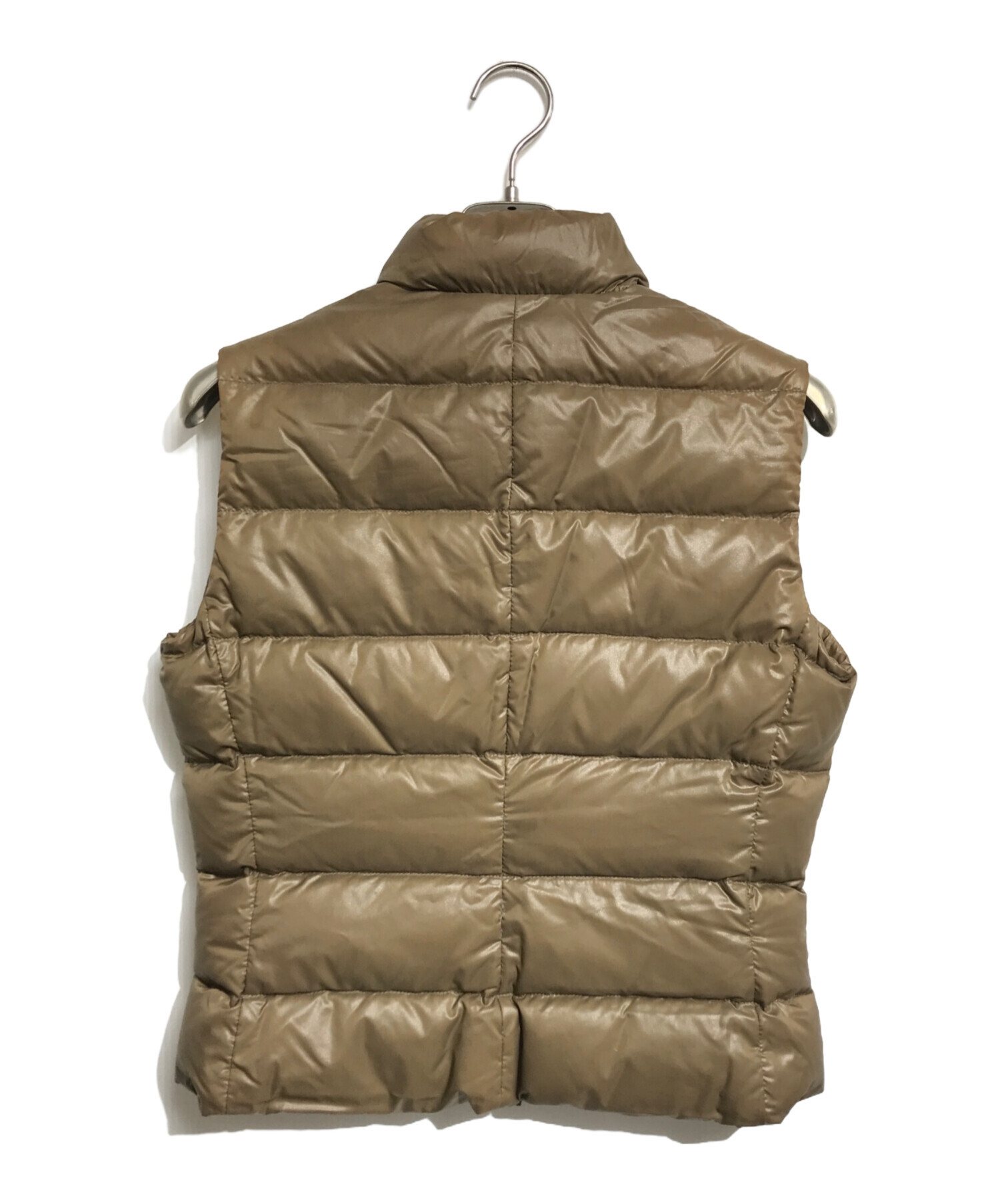 中古・古着通販】MONCLER (モンクレール) ダウンベスト ブラウン