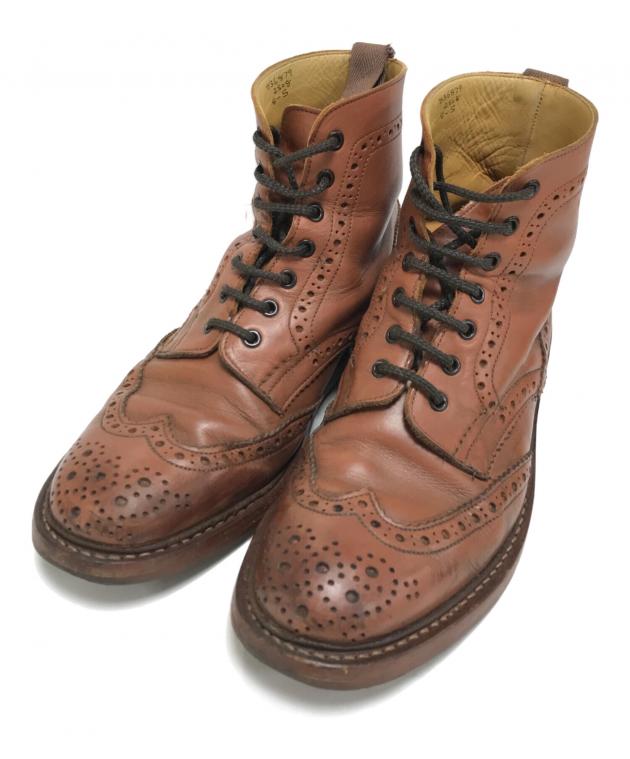 中古・古着通販】Tricker's (トリッカーズ) ウィングチップブーツ