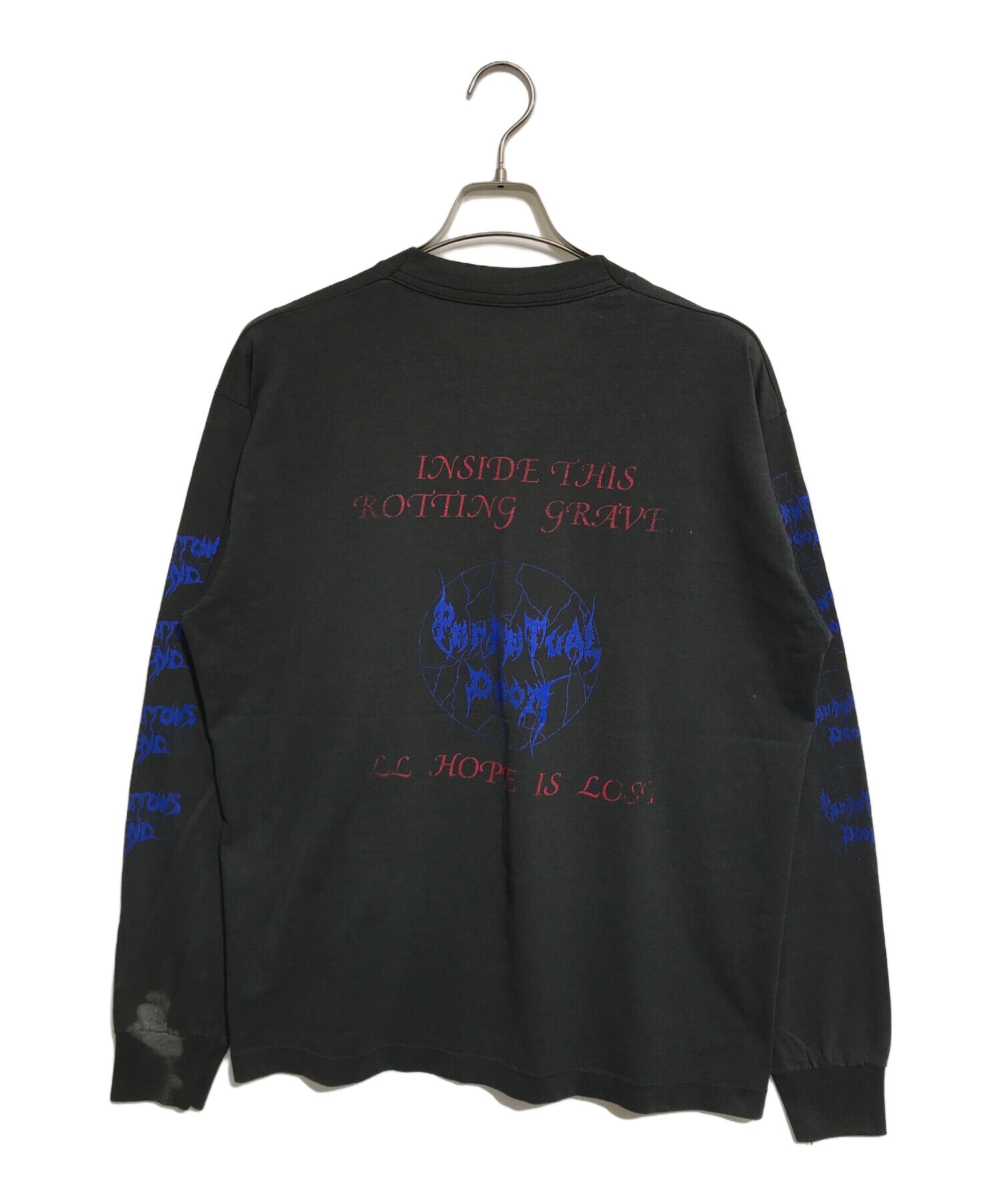 【値下げ不可】古着 90s Slayer 1994 ロンT 長袖Tシャツ 値下げ不可】古着 90s Slayer 1994 ロンT 長袖Tシャツ 中古・古着通販