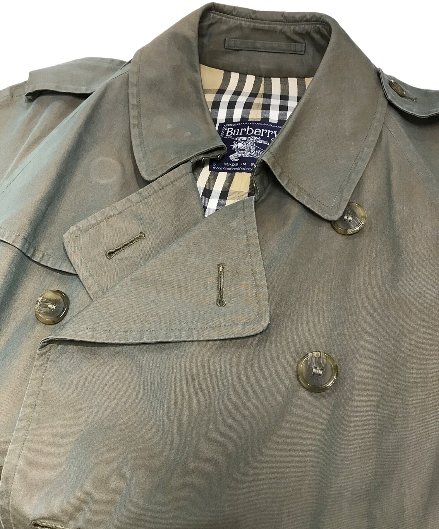 中古・古着通販】Burberry's (バーバリーズ) トレンチコート 玉虫