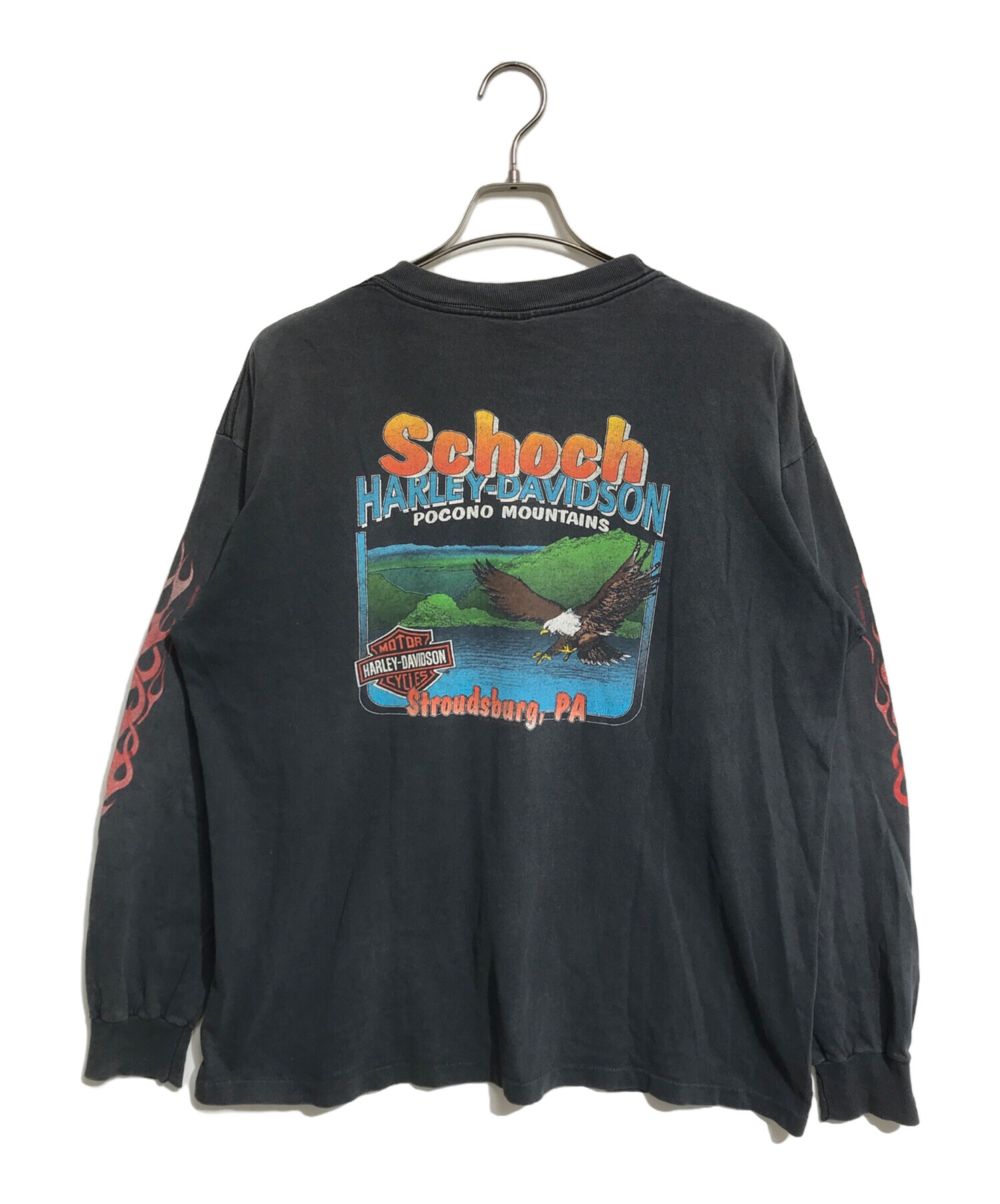 中古・古着通販】モーターサイクルロングスリーブTシャツ (モーター