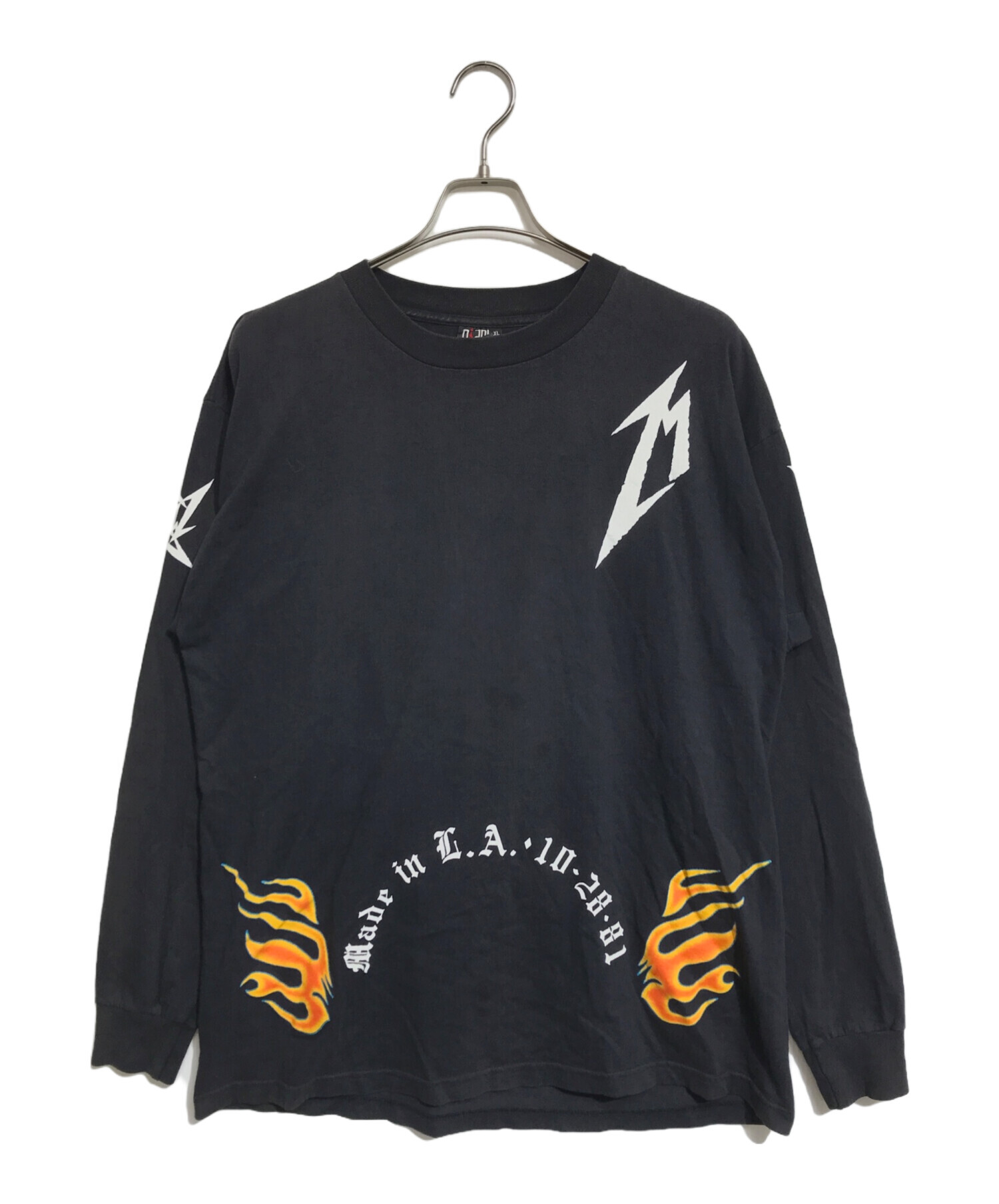 中古・古着通販】バンドロングスリーブTシャツ (バンドロングスリーブT
