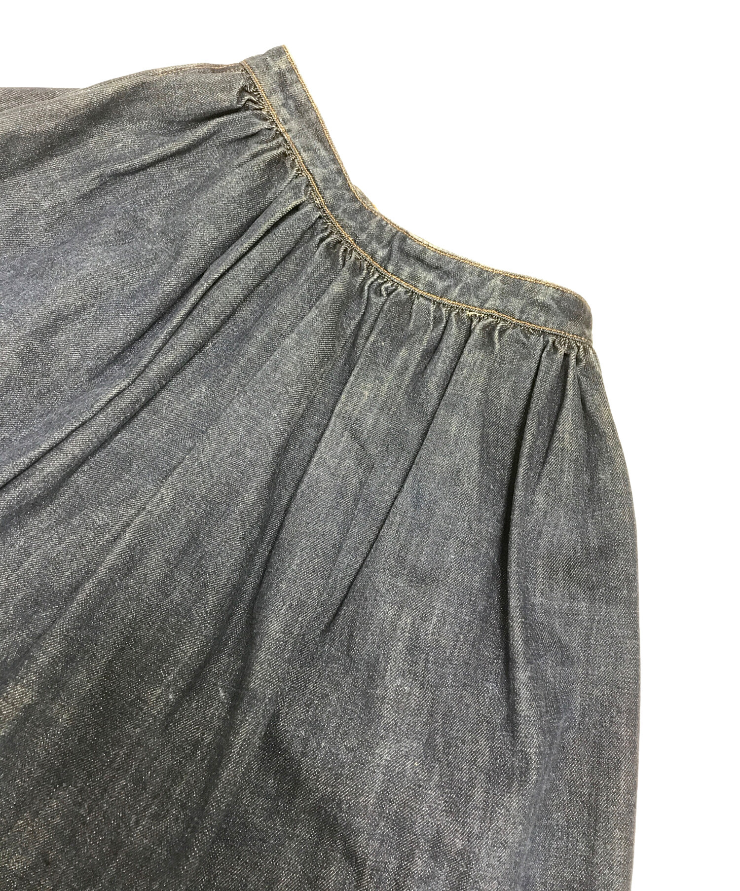 中古・古着通販】MIU MIU (ミュウミュウ) デニムミニスカート