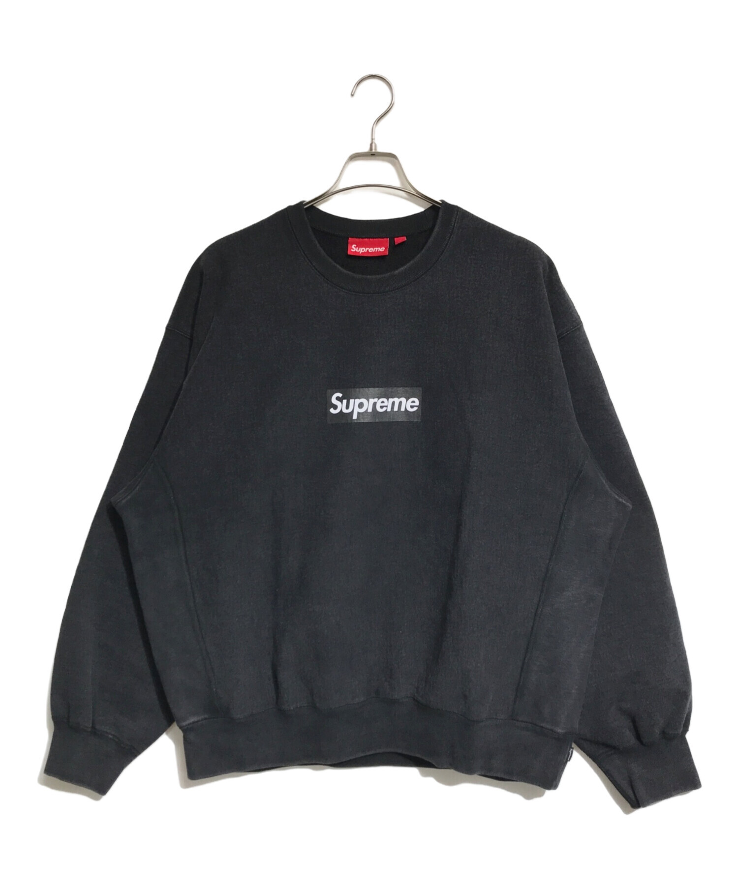 Supreme Lサイズ　ブラック スウェット トレーナー 中古・古着通販】SUPREME (シュプリーム) ボックスロゴスウェット