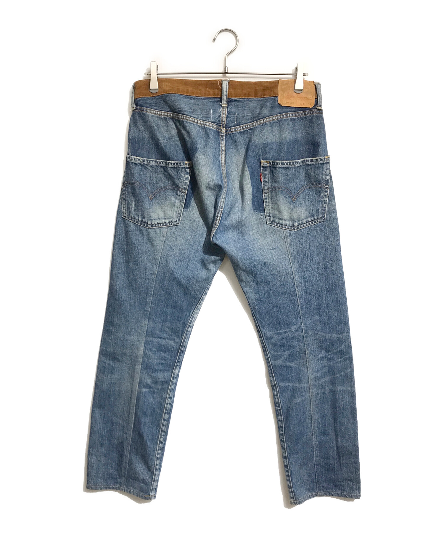 ジュンヤワタナベ×リーバイス デニムパンツ パッチワーク 7部丈 中古・古着通販】JUNYA WATANABE MAN (ジュンヤワタナベマン) LEVI'S