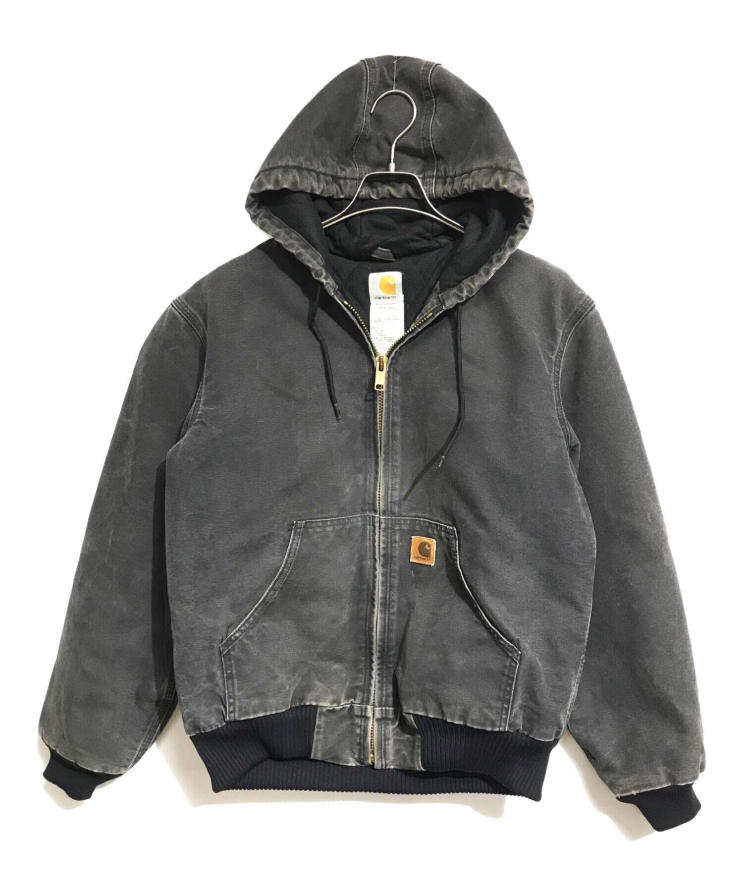 中古・古着通販】CarHartt (カーハート) アクティブパーカー ブラック