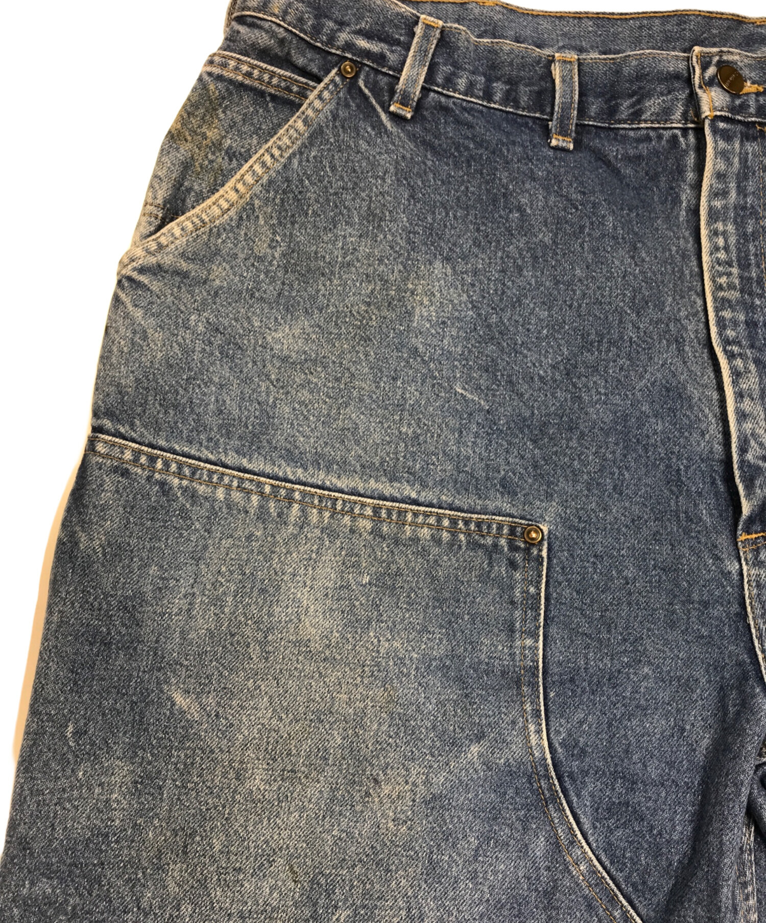 中古・古着通販】CarHartt (カーハート) ダブルニーデニムパンツ