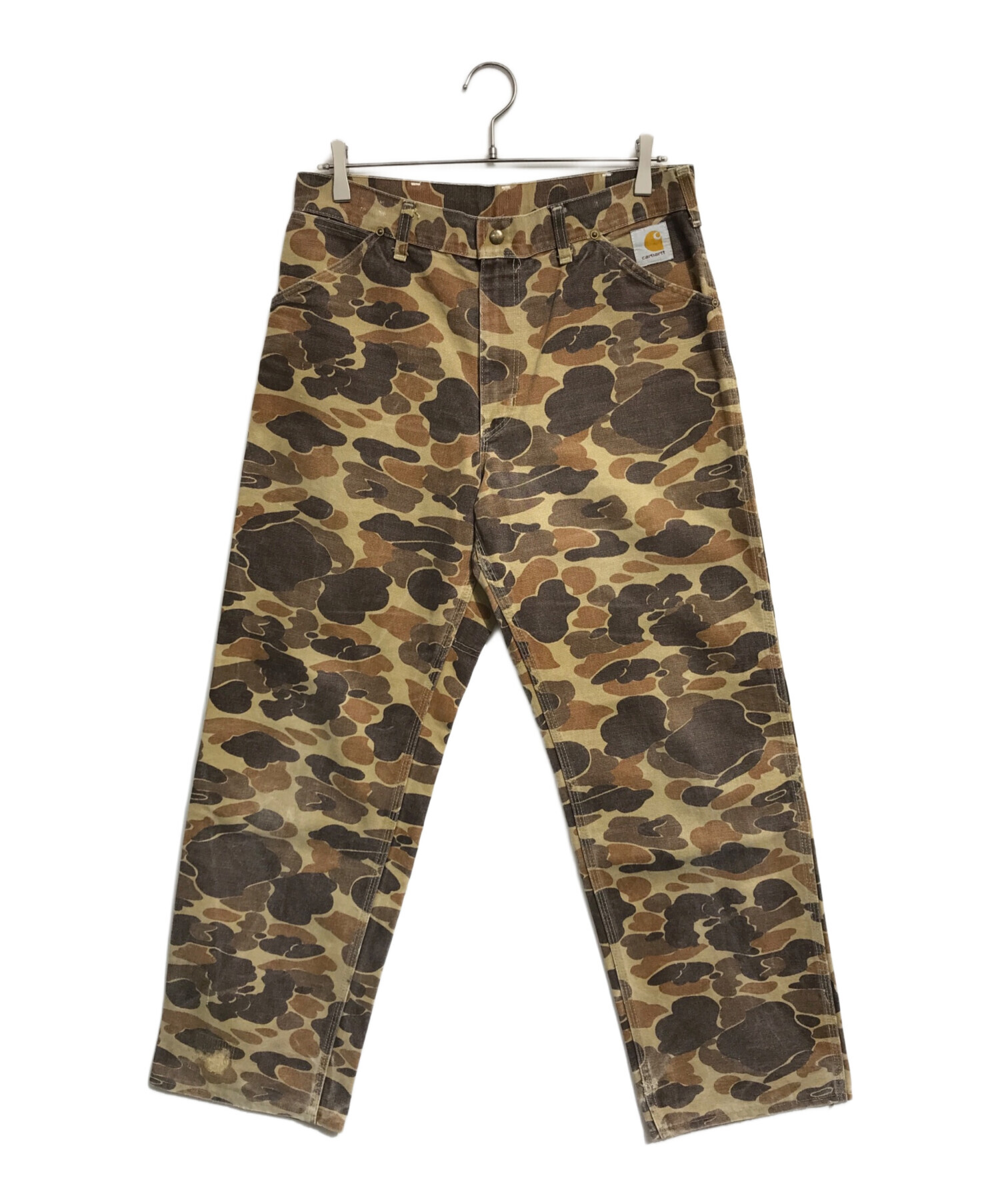 ご*ー様 ①Carhartt カーハート ダック生地 はぎれ布 30枚セット 古 中古・古着通販】CarHartt (カーハート) ダックハンターダック地