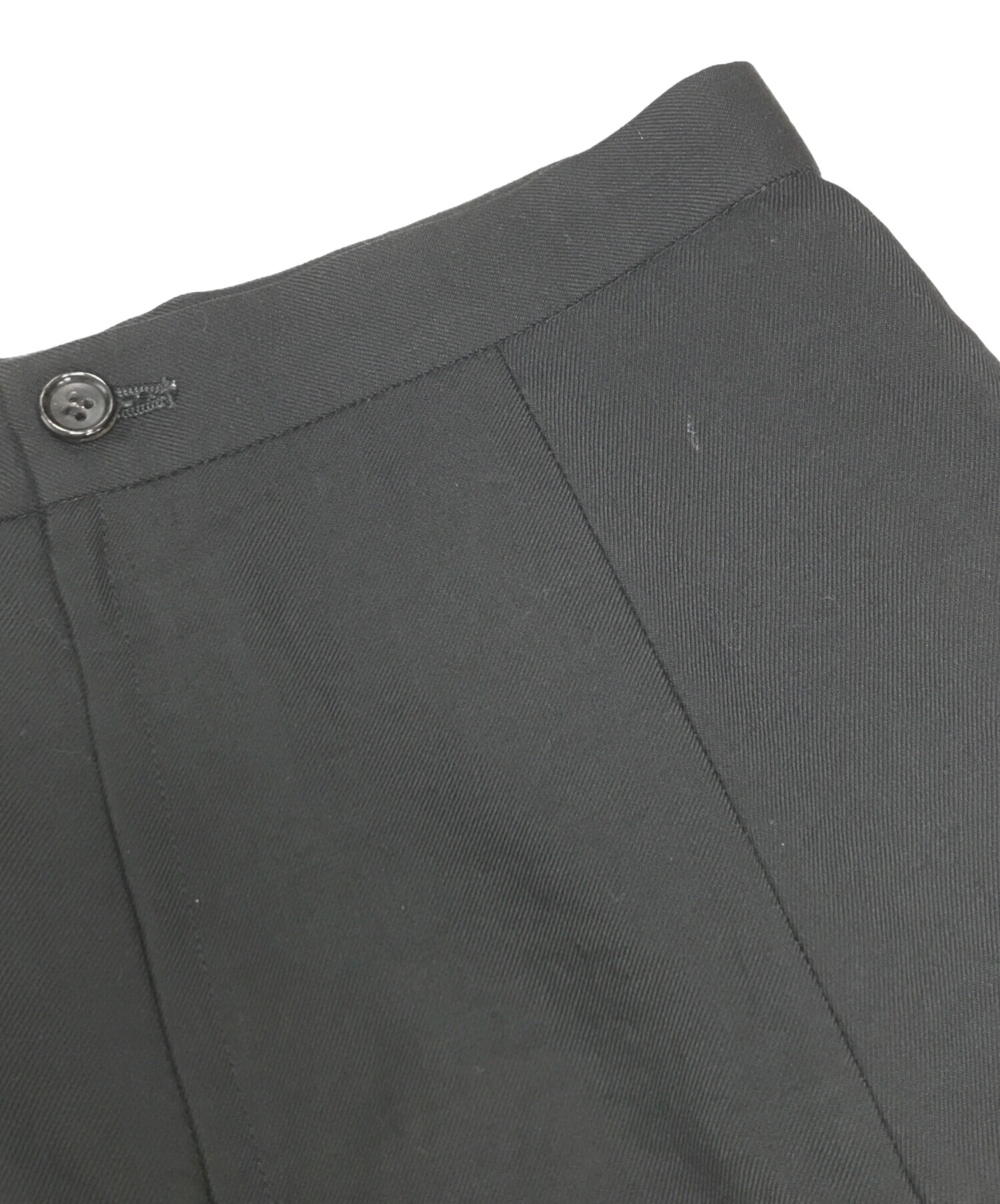 【未使用・美品】トリコ コムデギャルソン ウール100％ スカート 黒 白 中古・古着通販】tricot COMME des GARCONS (トリココムデギャルソン