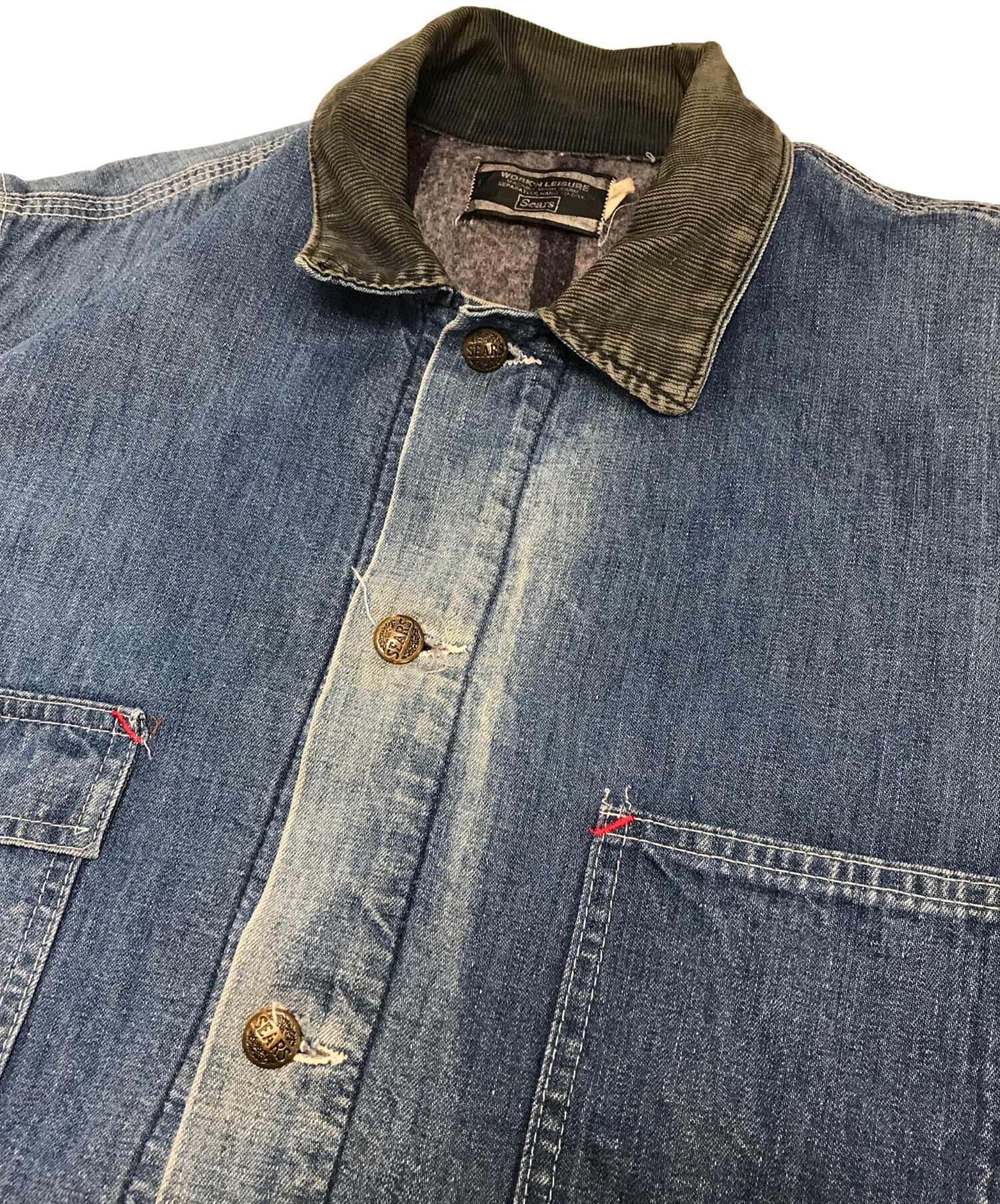 中古・古着通販】Sears (シアーズ) 裏地ブランケットカバーオール