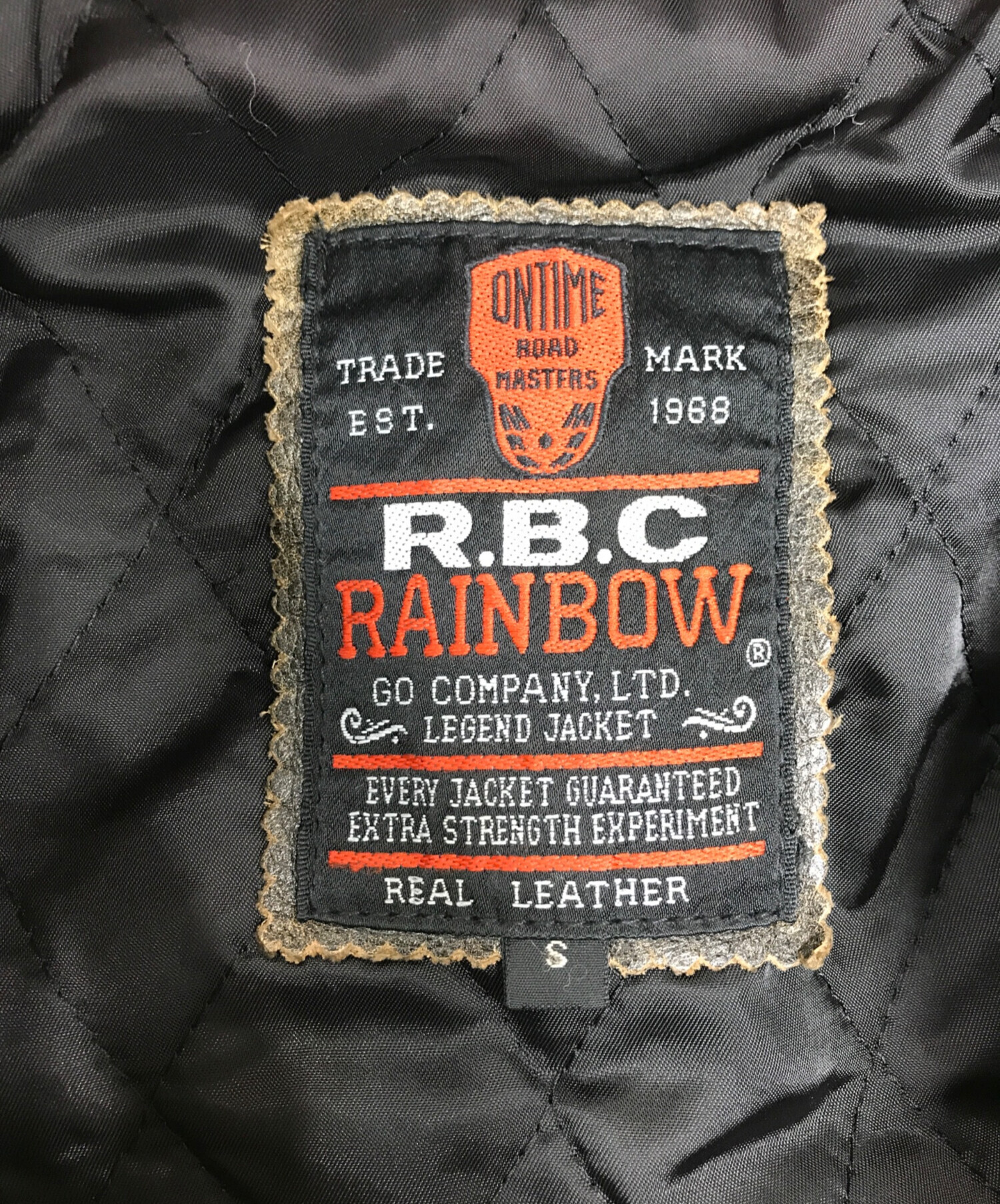 中古・古着通販】RBC (アールビーシー) レザーライダースジャケット