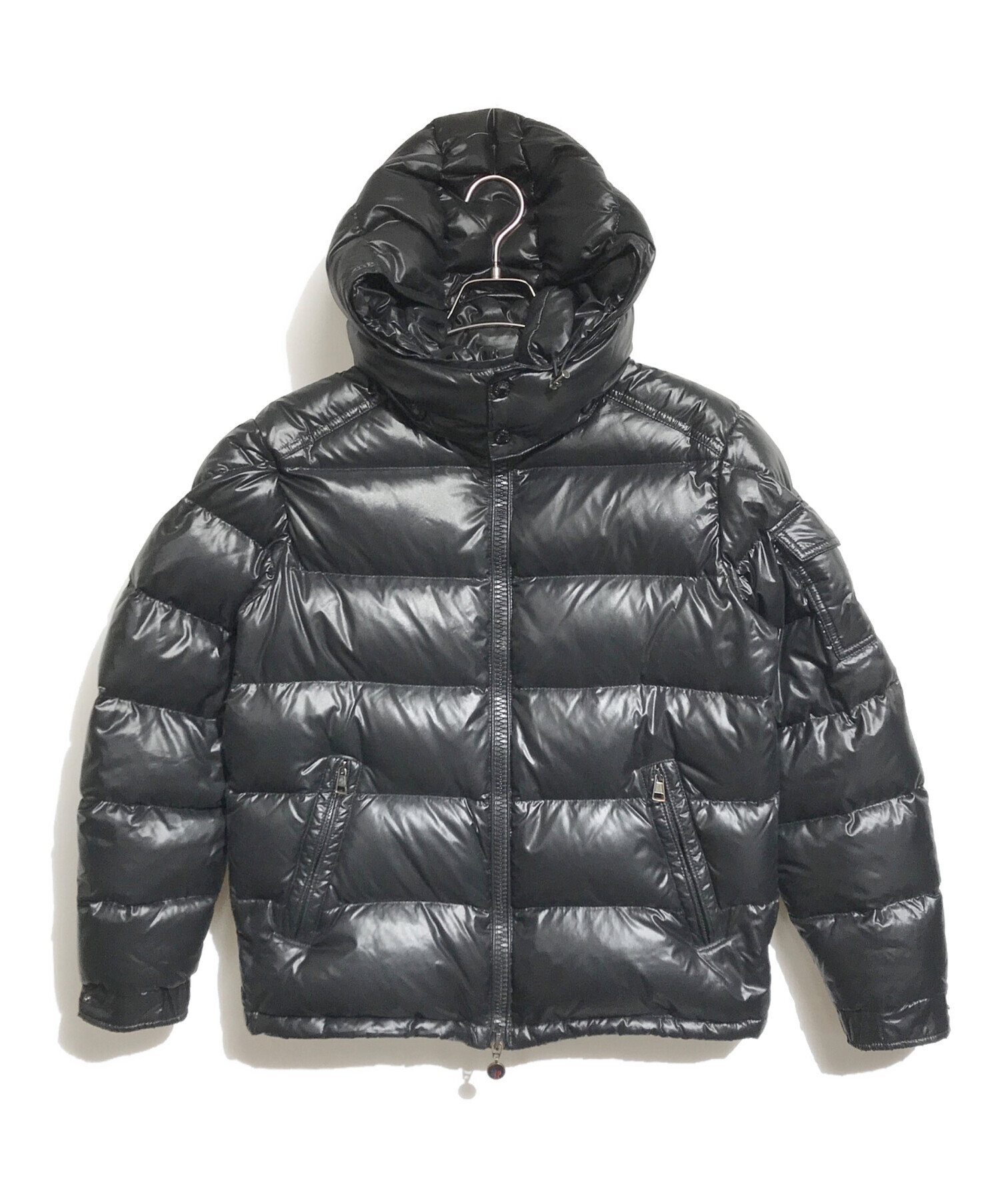 中古・古着通販】MONCLER (モンクレール) ダウンジャケット ブラック