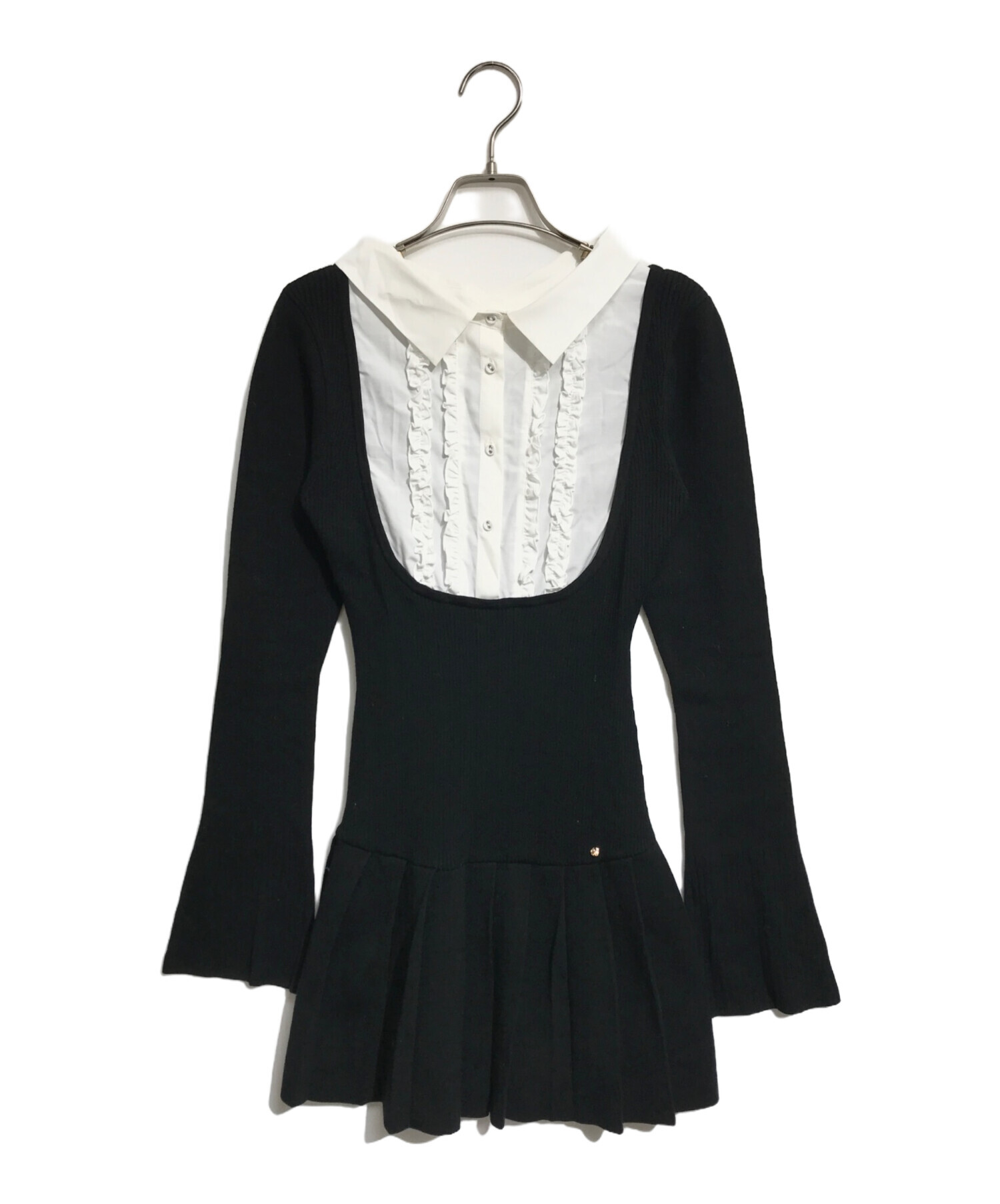 中古・古着通販】ANDMARY (アンドマリー) Lotta frill mini dress
