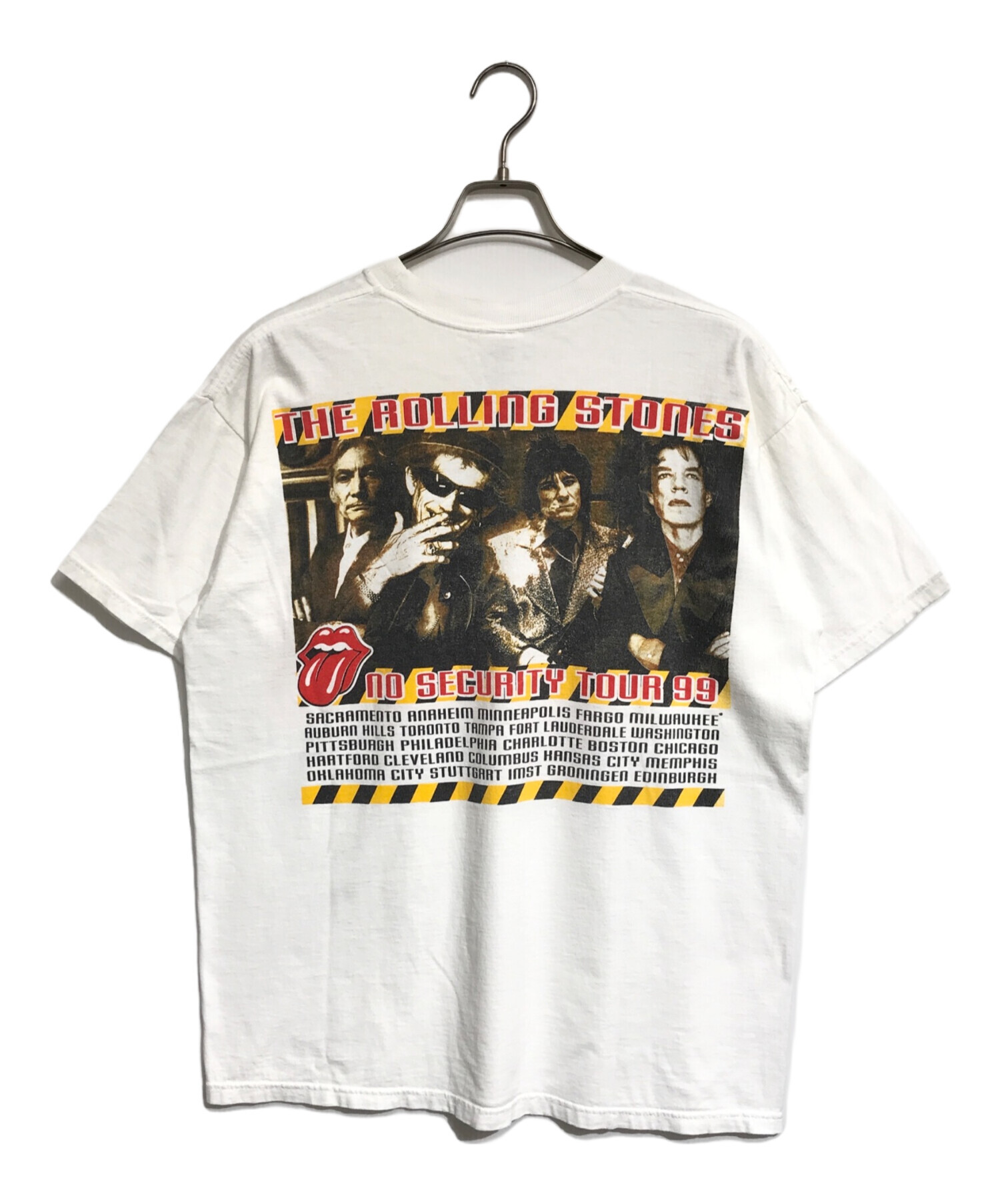 90s usa製　ローリングストーンズ　バンドTシャツ　フェードt 中古・古着通販】バンドTシャツ (バンドTシャツ) 90s THE ROLLING