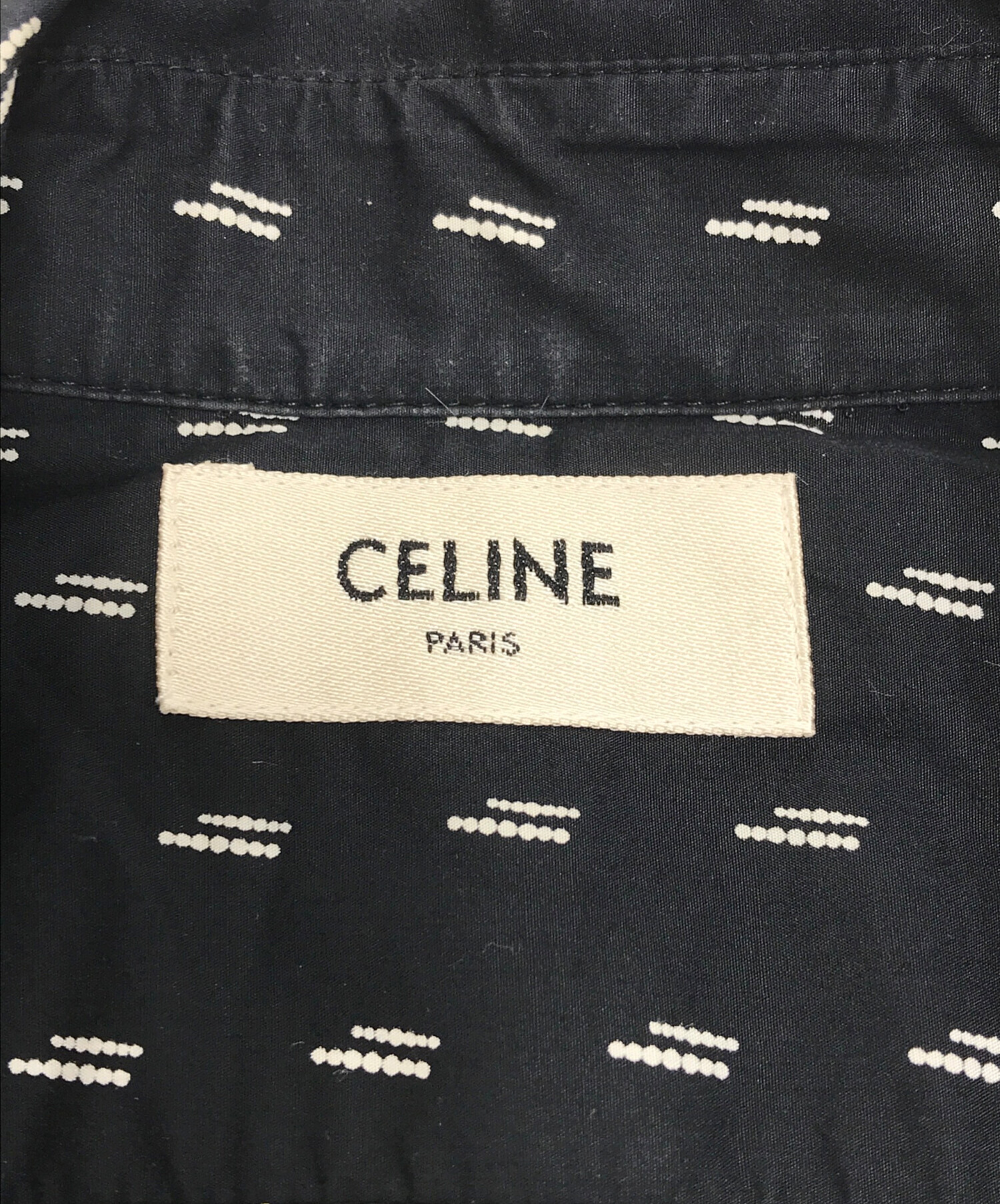 中古・古着通販】CELINE (セリーヌ) ダブルドットラインシャツ