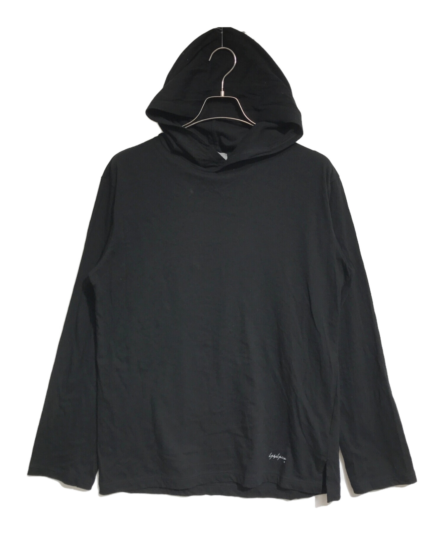 Yohji Yamamoto POUR HOMME パーカー ブラック 中古・古着通販】Yohji Yamamoto pour homme (ヨウジヤマモト