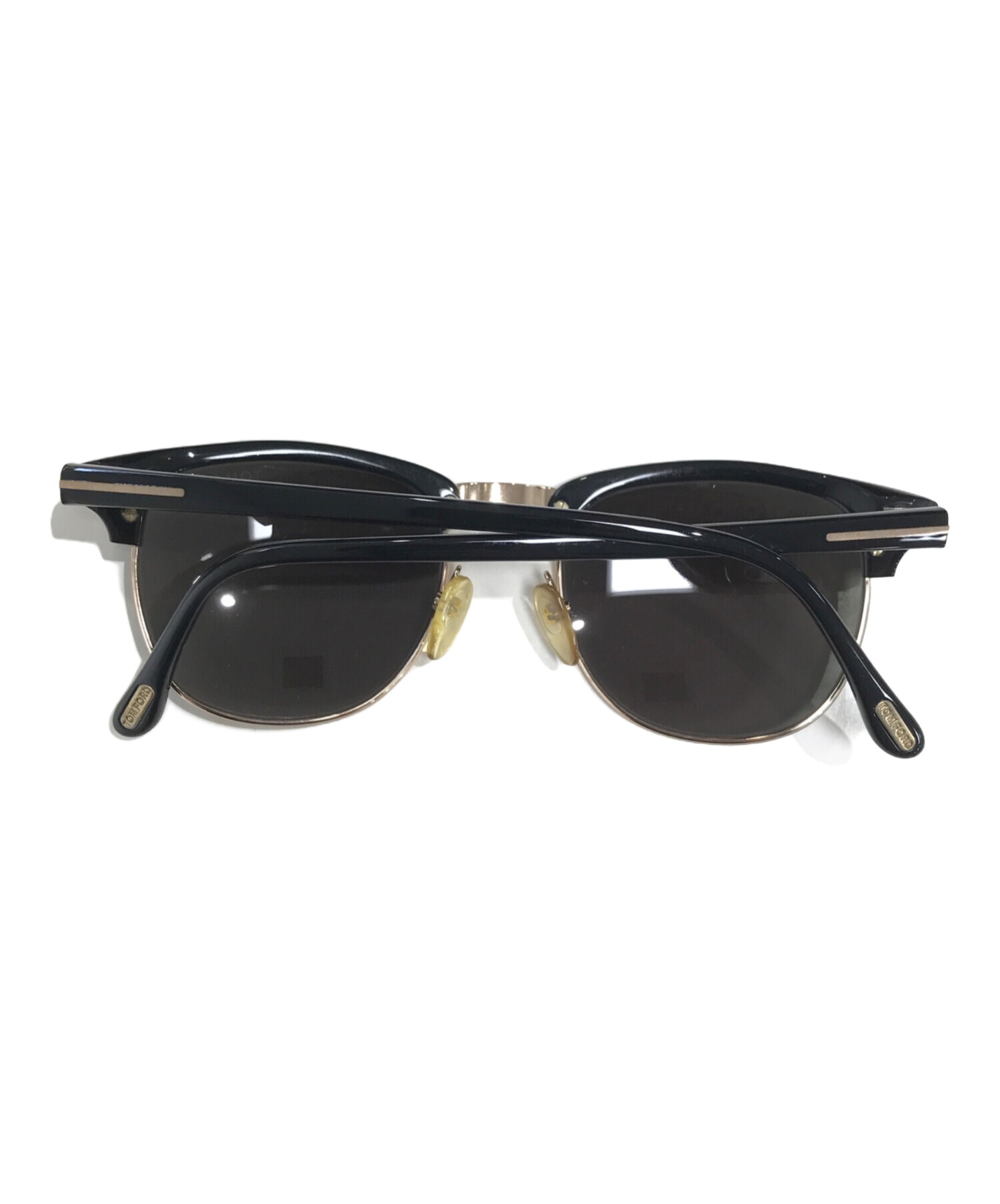 TOM FORD サングラス TF5051 ブラック ゴールド 中古・古着通販】TOM FORD (トムフォード) サングラス ブラック サイズ