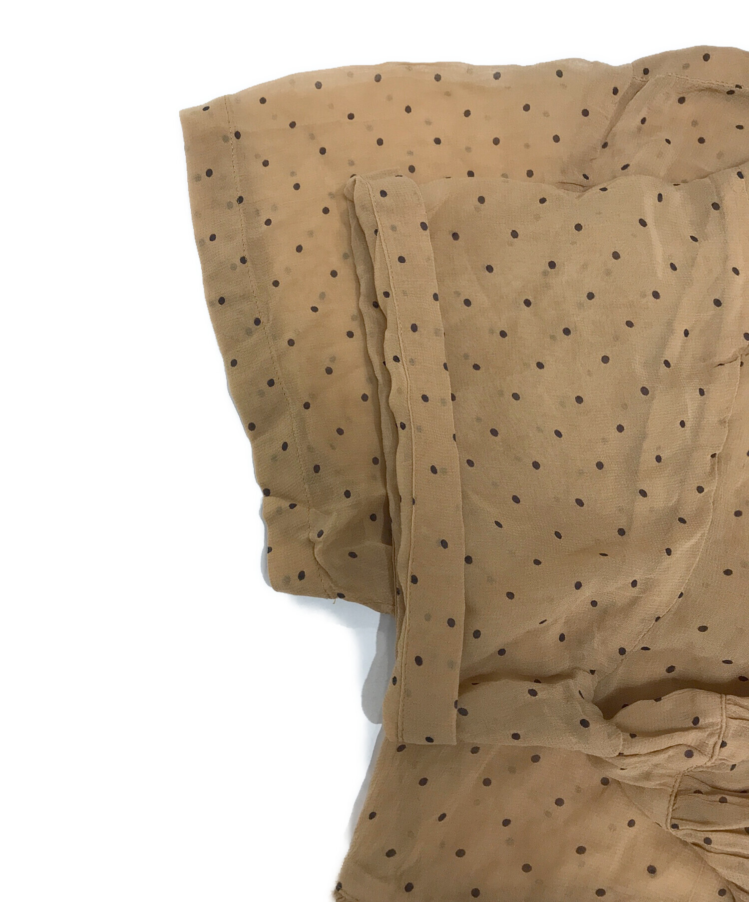 トリコ コムデギャルソン☆リネン100％　日本製　80s　ワンピース　ひざ丈　Ｍ 中古・古着通販】tricot COMME des GARCONS (トリココムデギャルソン