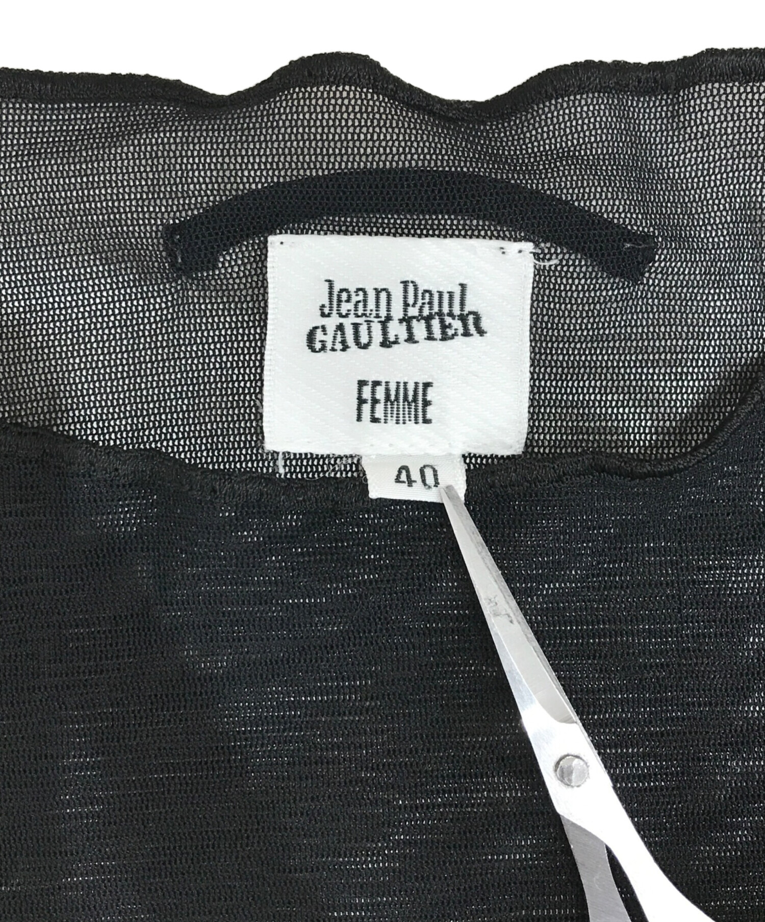 Jean Paul GAULTIER FEMME シアーシャツ 中古・古着通販】Jean Paul Gaultier FEMME (ジャンポールゴルチエ