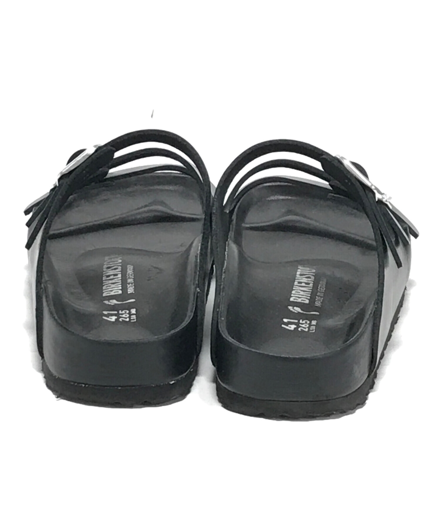 中古・古着通販】BIRKENSTOCK (ビルケンシュトック) サンダル ブラック