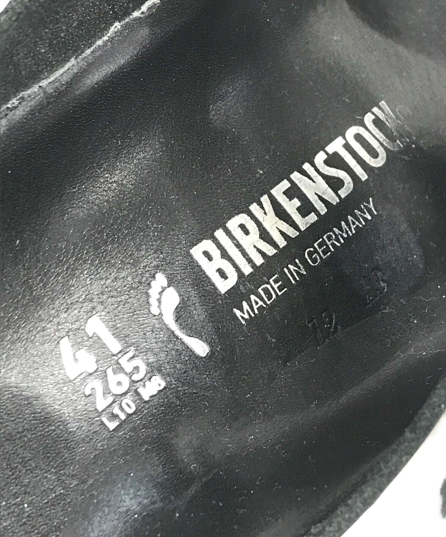 中古・古着通販】BIRKENSTOCK (ビルケンシュトック) サンダル ブラック