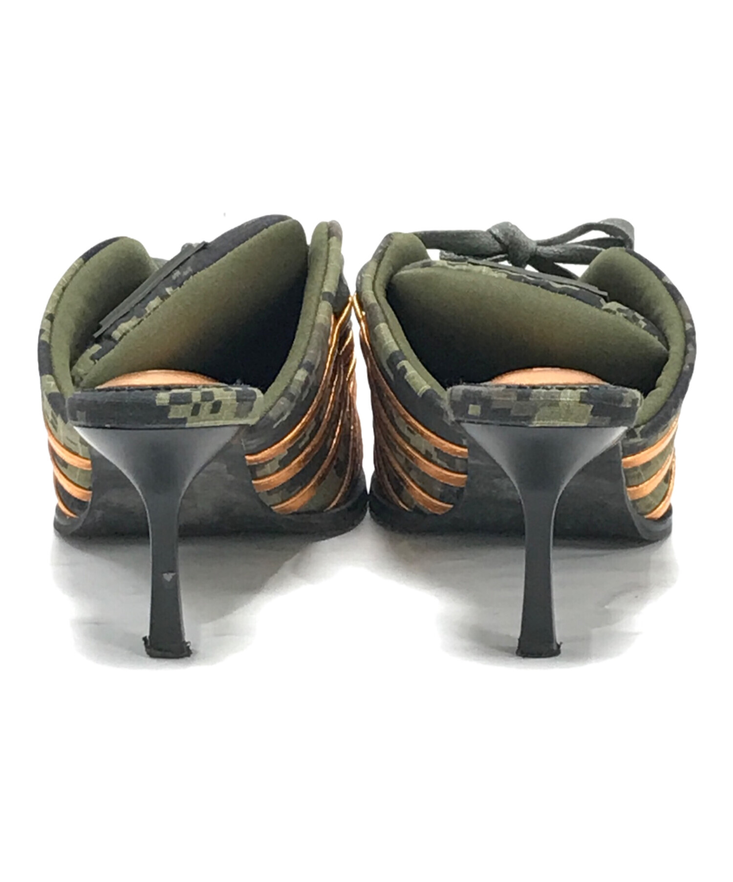 中古・古着通販】YELLO (イエロ) MA-1 SNEAKER MULES グリーン サイズ