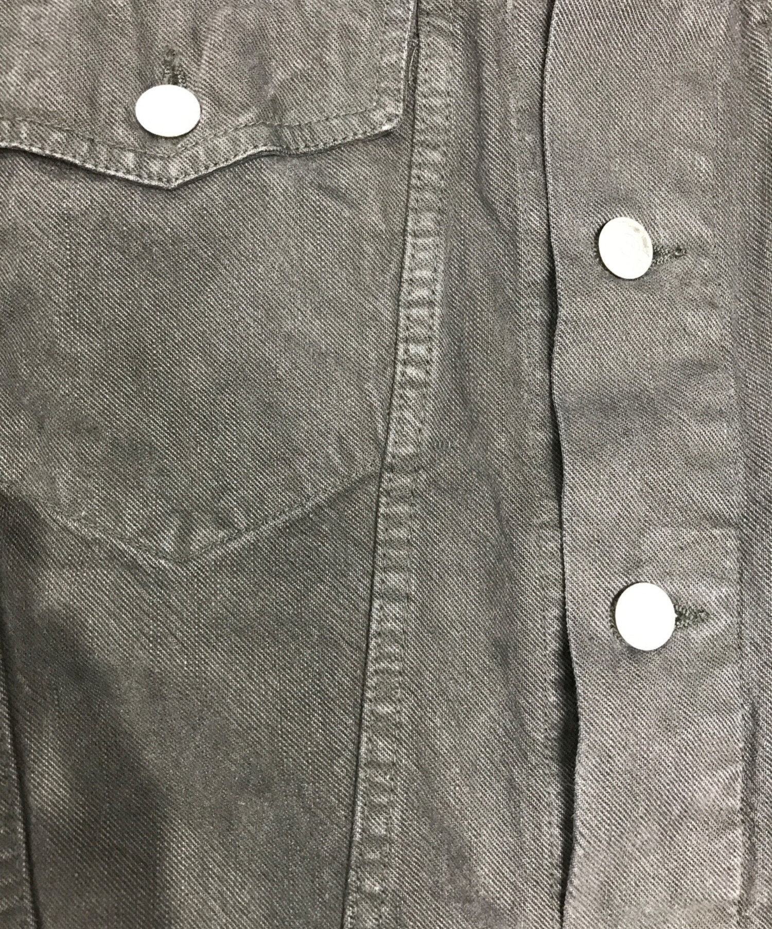 中古・古着通販】agnes b homme (アニエスベーオム) ブラックデニム