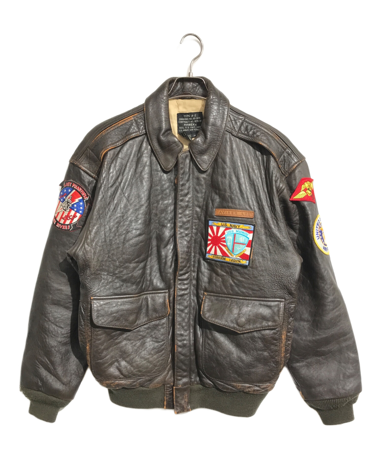 中古・古着通販】AVIREX (アヴィレックス) A-2フライトジャケット