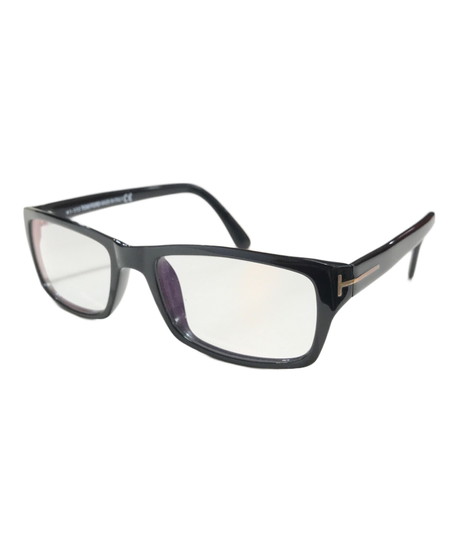 中古・古着通販】TOM FORD (トムフォード) 眼鏡 ブラック サイズ:54