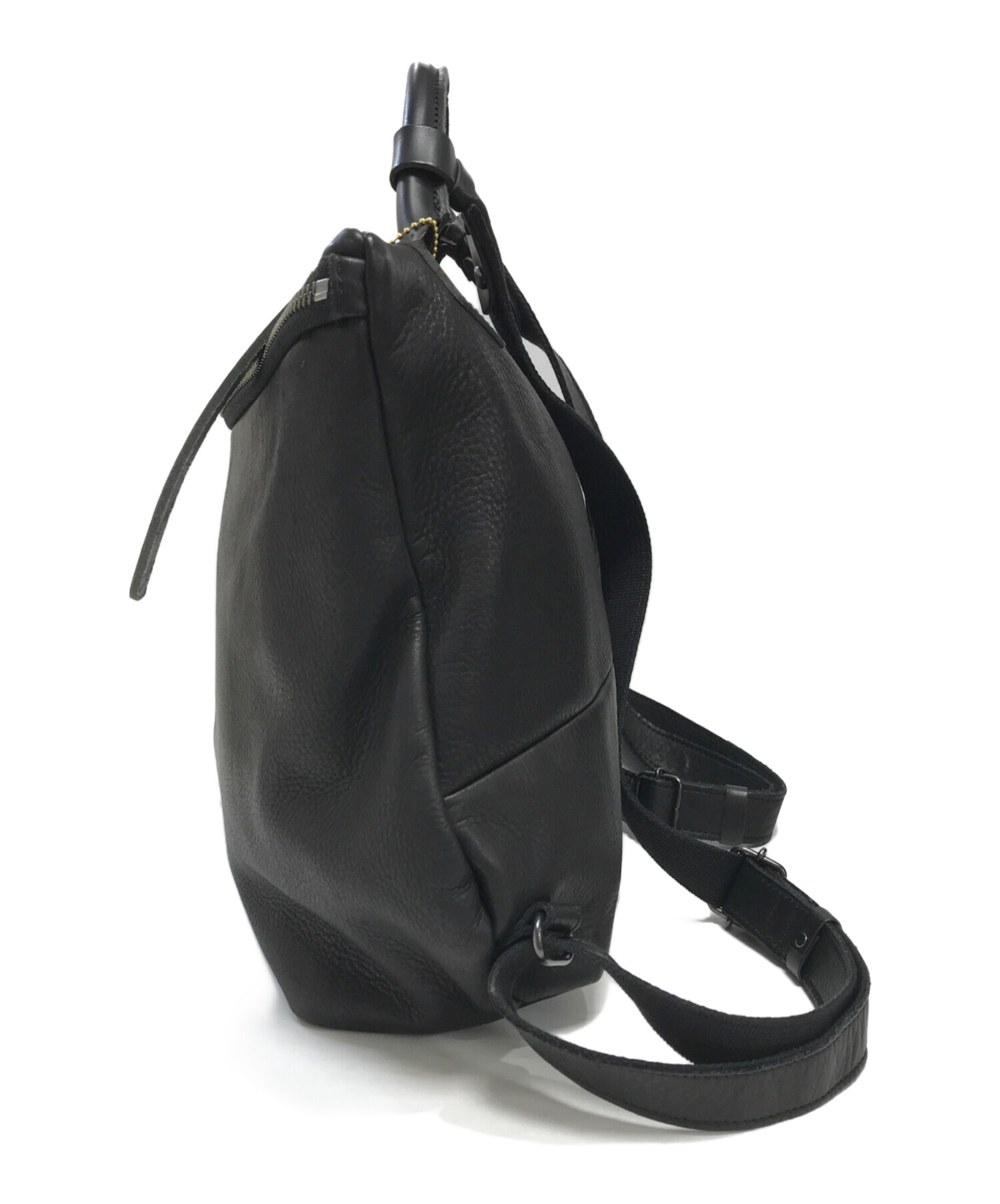 K*O様 leather backpack レスデザイン　レザーリュック 中古・古着通販】LESS DESIGN (レスデザイン) レザーリュック