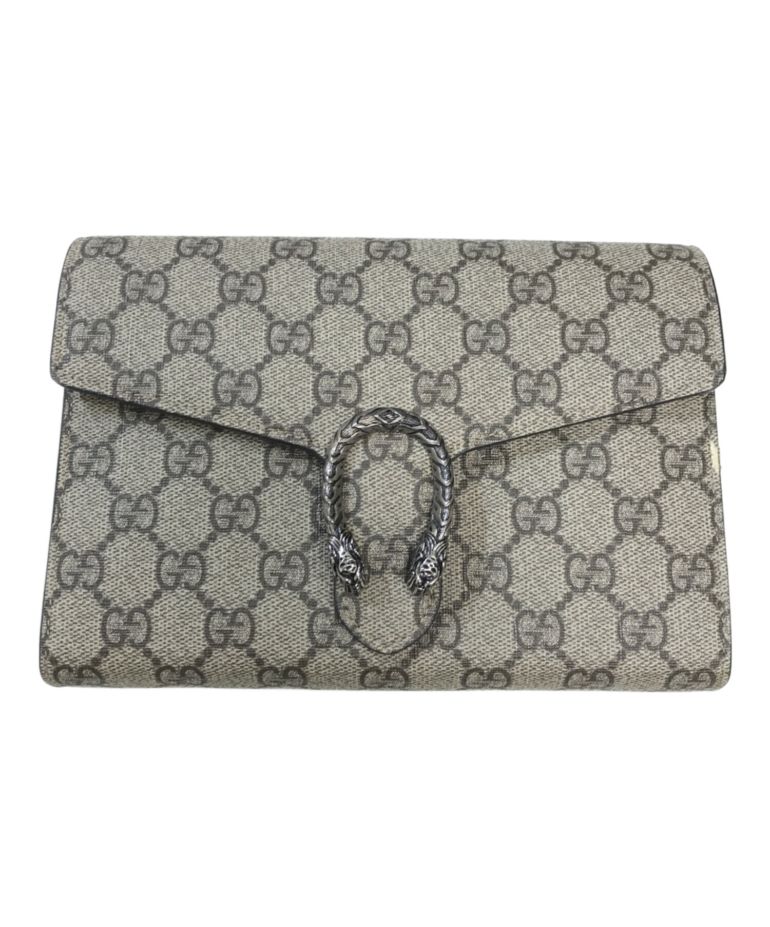 GUCCI チェーンウォレット グレー 中古・古着通販】GUCCI (グッチ) ディオニュソス チェーンウォレット