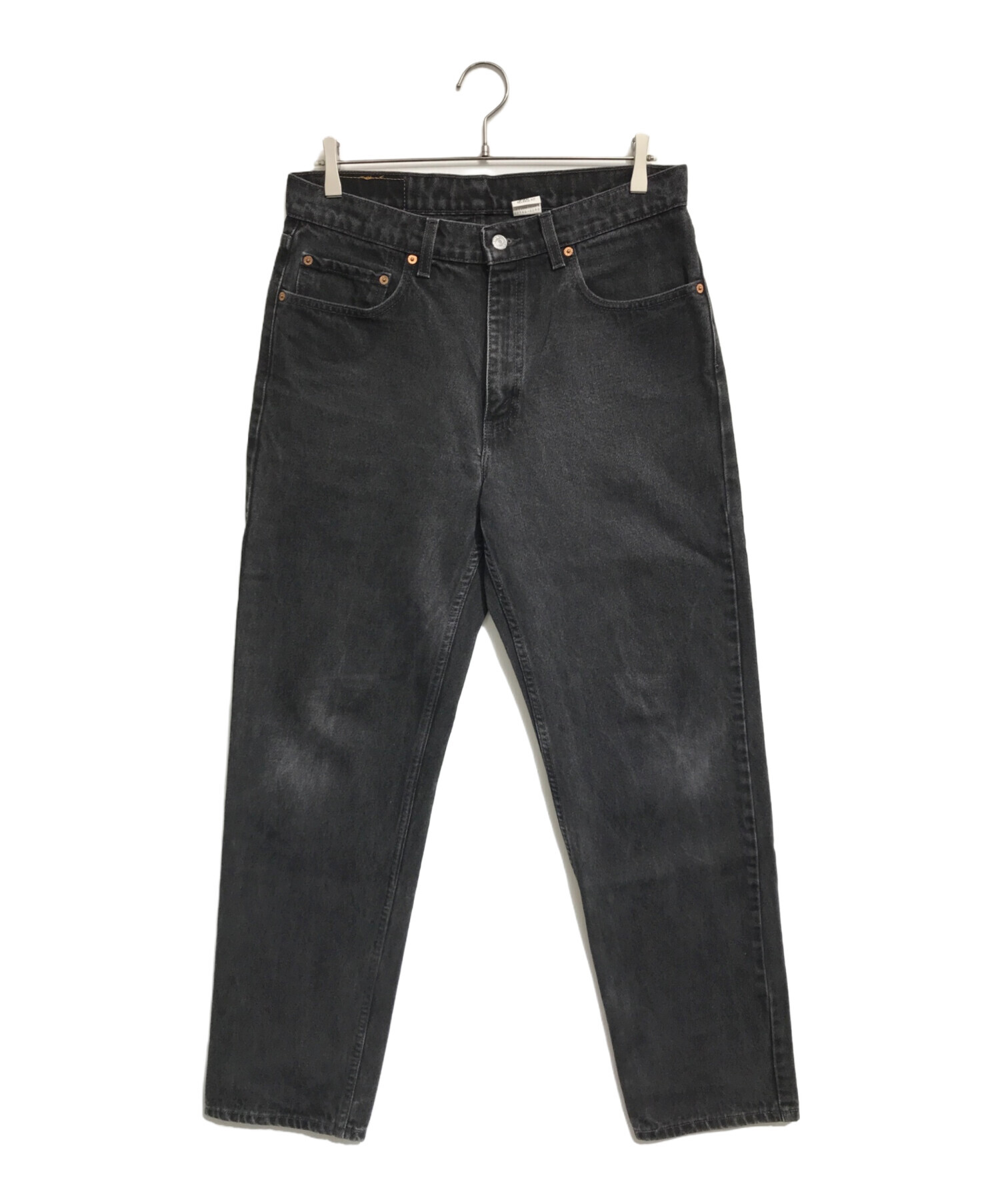 中古・古着通販】LEVI'S (リーバイス) 550後染めデニムパンツ ブラック