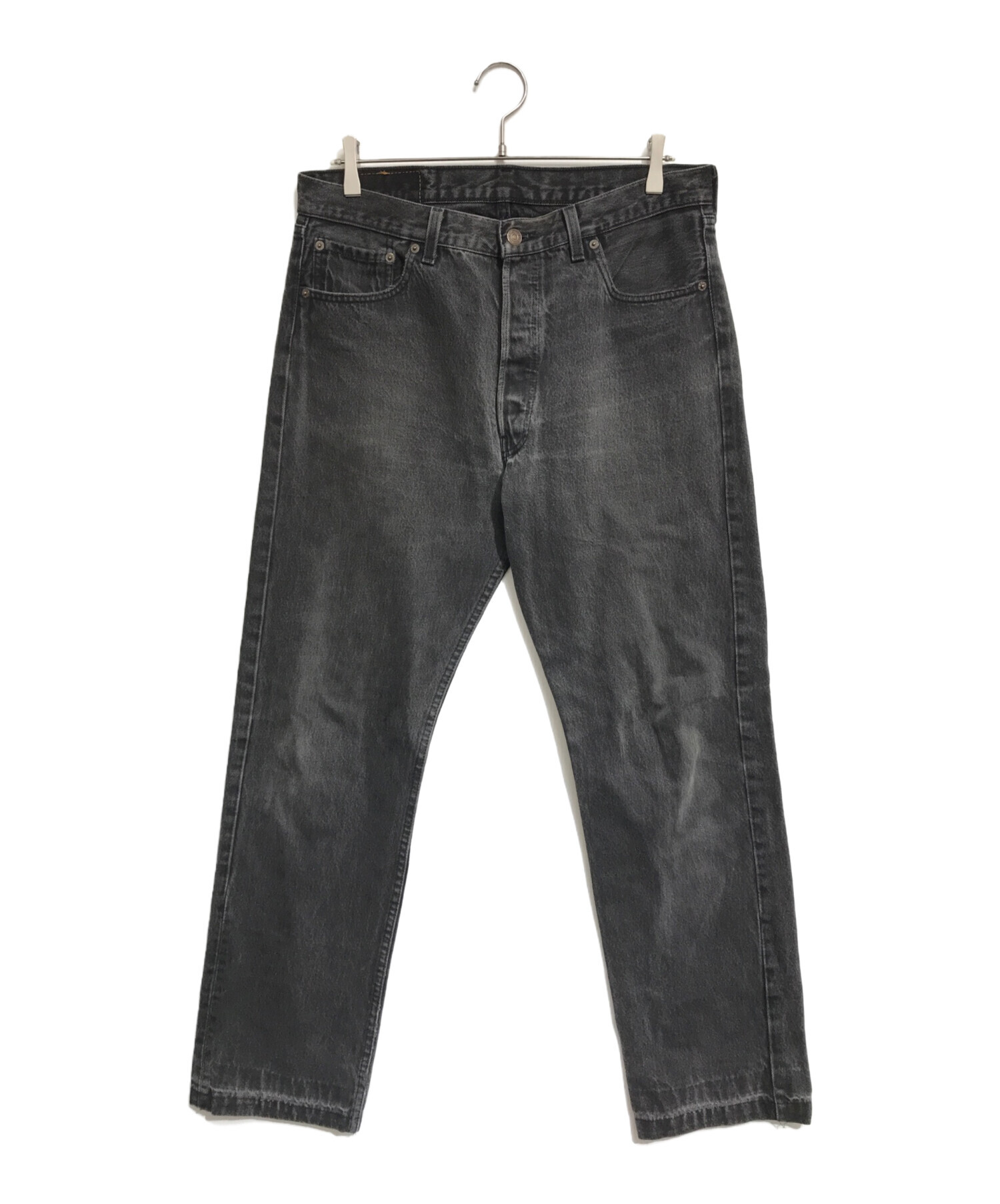 中古・古着通販】LEVI'S (リーバイス) 501後染めブラックデニム