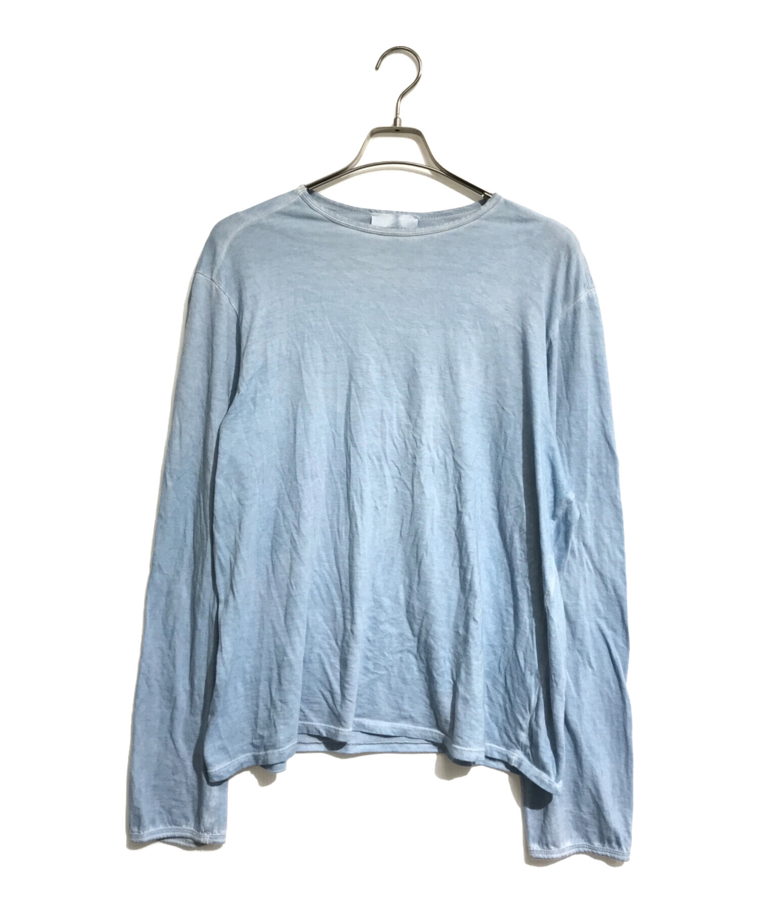 GABRIELA COLL GARMENTS　ロンT　ブルー　製品染め　5 中古・古着通販】gabriela coll garments (ガブリエラコールガーメンツ