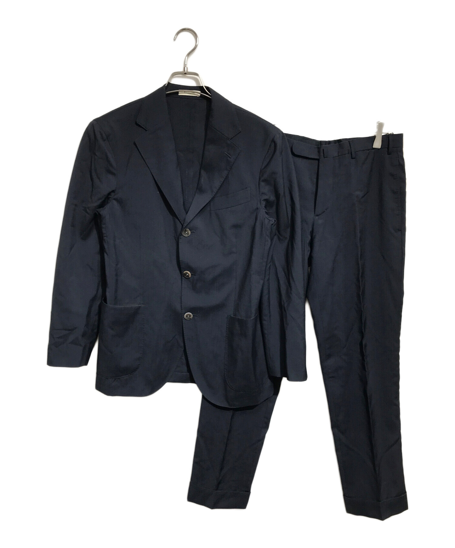中古・古着通販】BOGLIOLI (ボリオリ) セットアップスーツ ネイビー