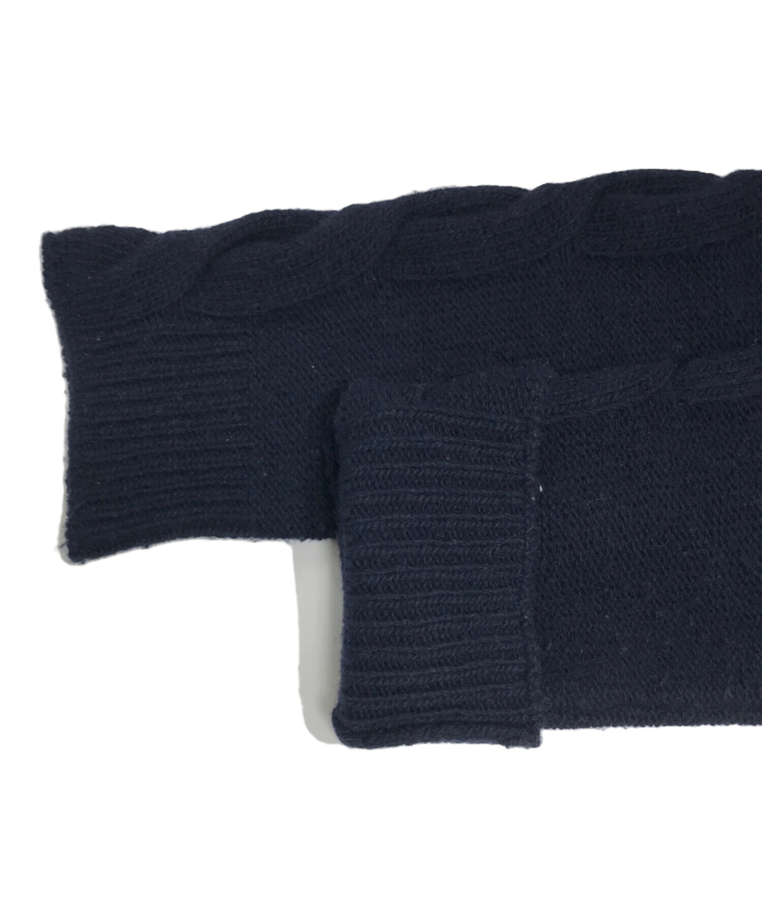 中古・古着通販】MARNI (マルニ) タートルネックニット ネイビー