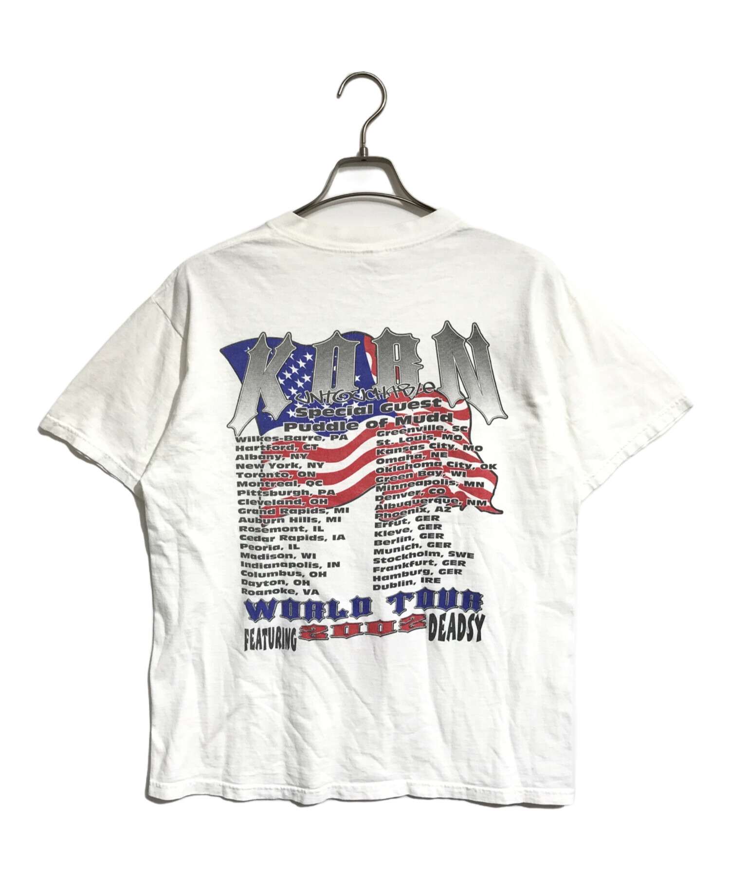 中古・古着通販】バンドTシャツ (バンドTシャツ) 00s KORN(コーン