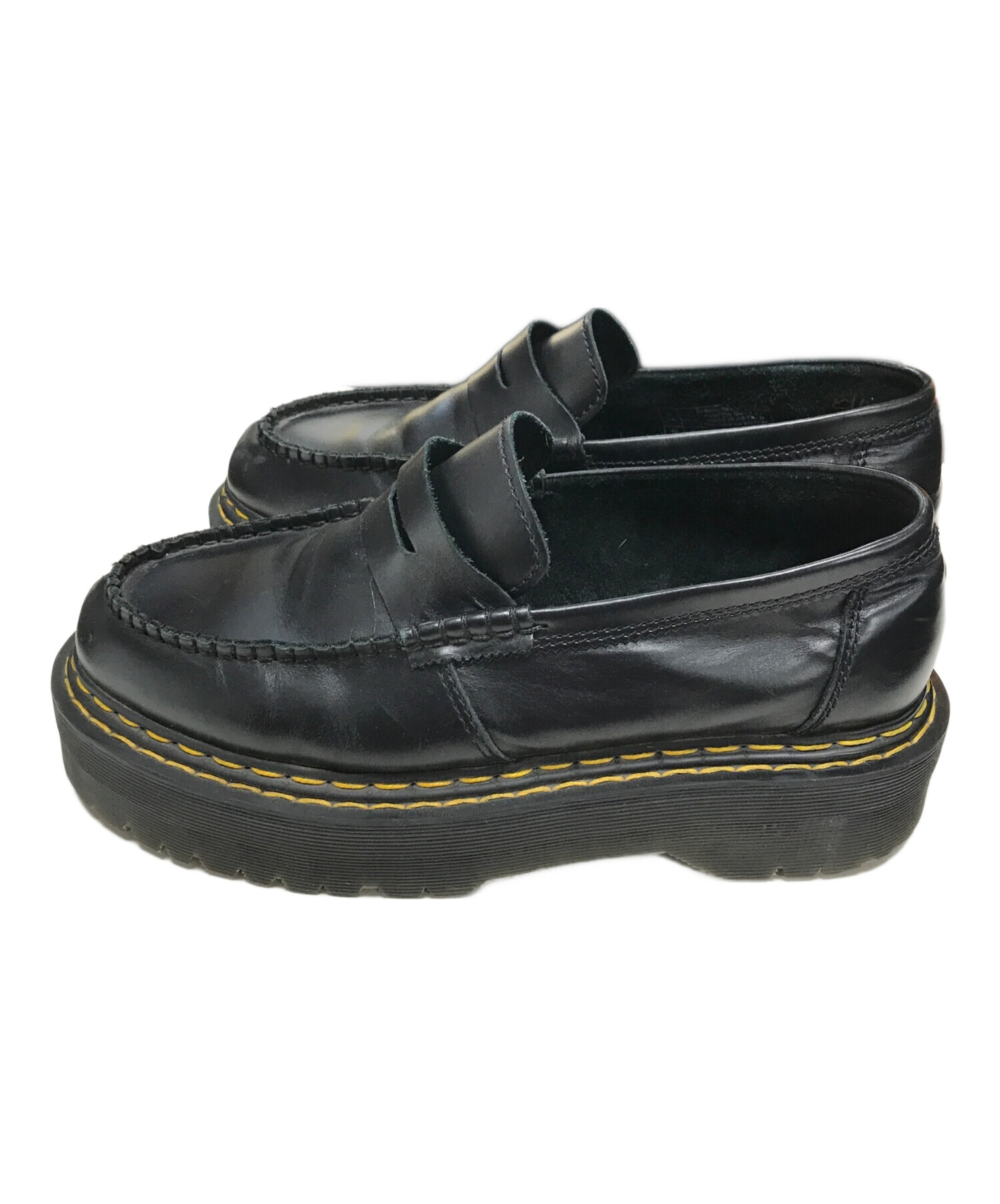 中古・古着通販】Dr.Martens (ドクターマーチン) ローファー ブラック 