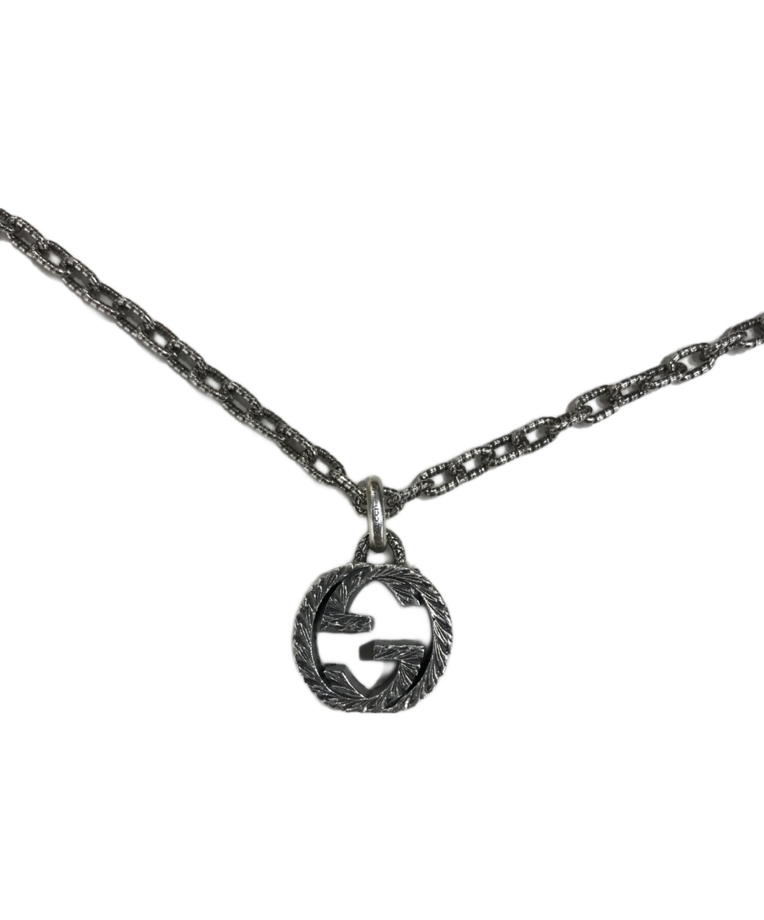 中古・古着通販】GUCCI (グッチ) インターロッキング ネックレス