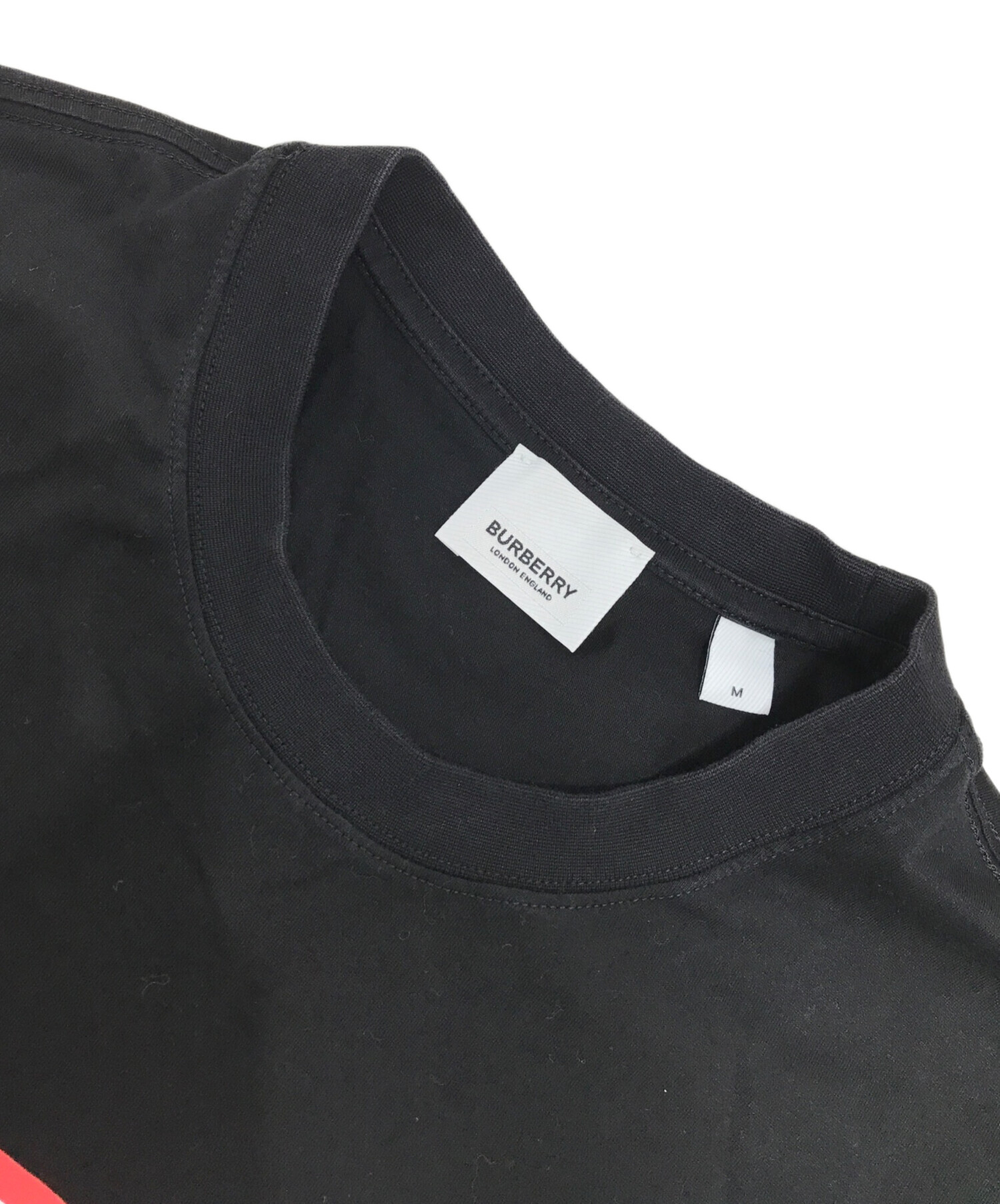 バーバリーロンドン　コットン　ブラックL フード　インナー取外し可能　三陽商会 中古・古着通販】BURBERRY LONDON (バーバリーロンドン) プリントT