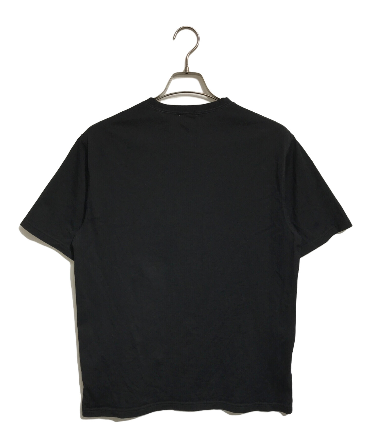 中古・古着通販】BURBERRY (バーバリー) ロゴプリントTシャツ ブラック