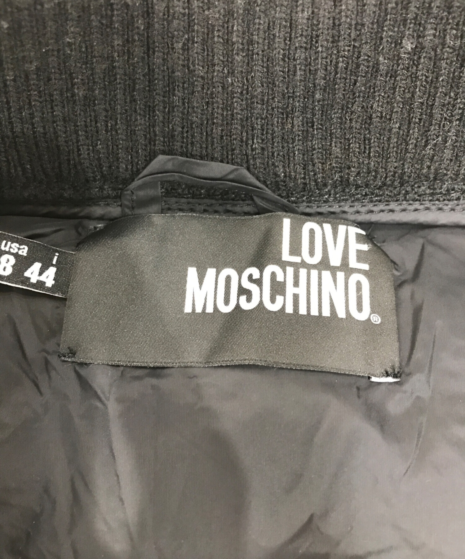 中古・古着通販】LOVE MOSCHINO (ラブモスキーノ) 総柄ベスト レッド