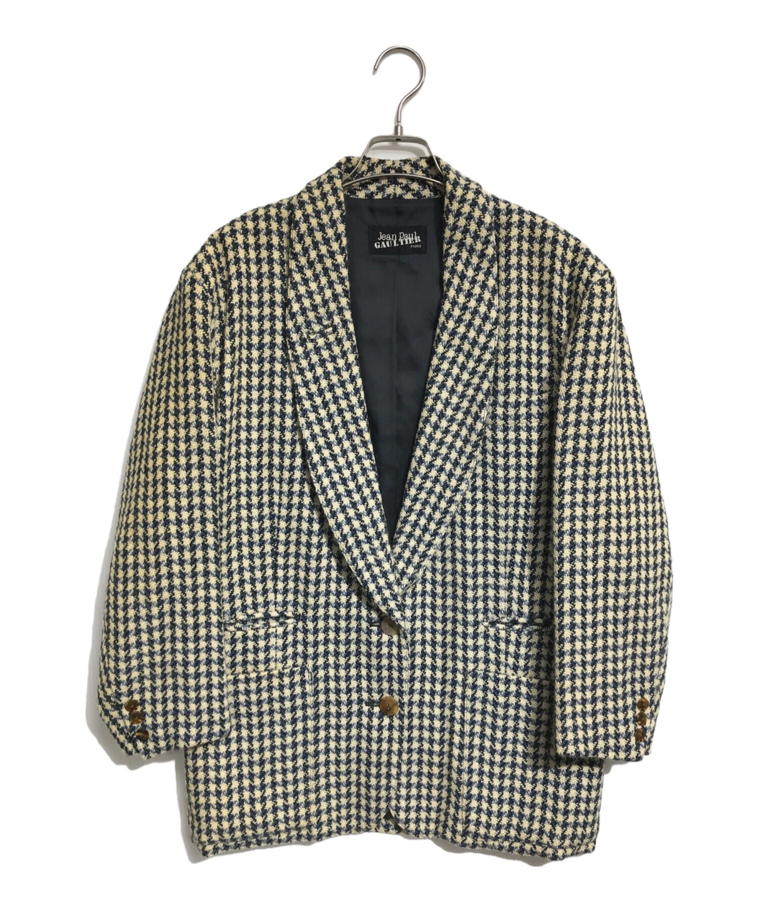 Jean Paul GAULTIER シルク混　5ボタン　テーラードジャケット 中古・古着通販】Jean Paul GAULTIER (ジャンポールゴルチェ
