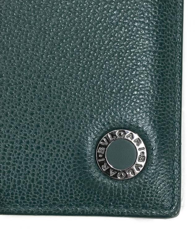 中古・古着通販】BVLGARI (ブルガリ) 2つ折り財布 グリーン サイズ