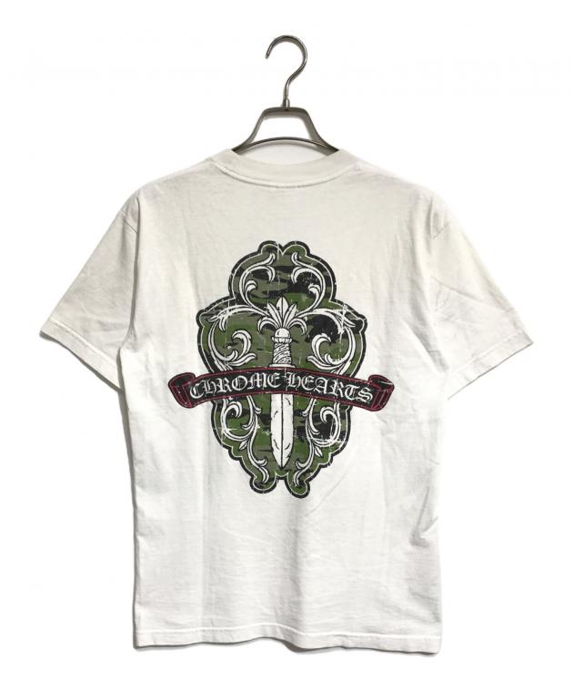 国内正規品　クロムハーツヴァインダガー Tシャツ　Mサイズ　デービス着　レア格安 中古・古着通販】CHROME HEARTS (クロムハーツ) ヴァインダガー