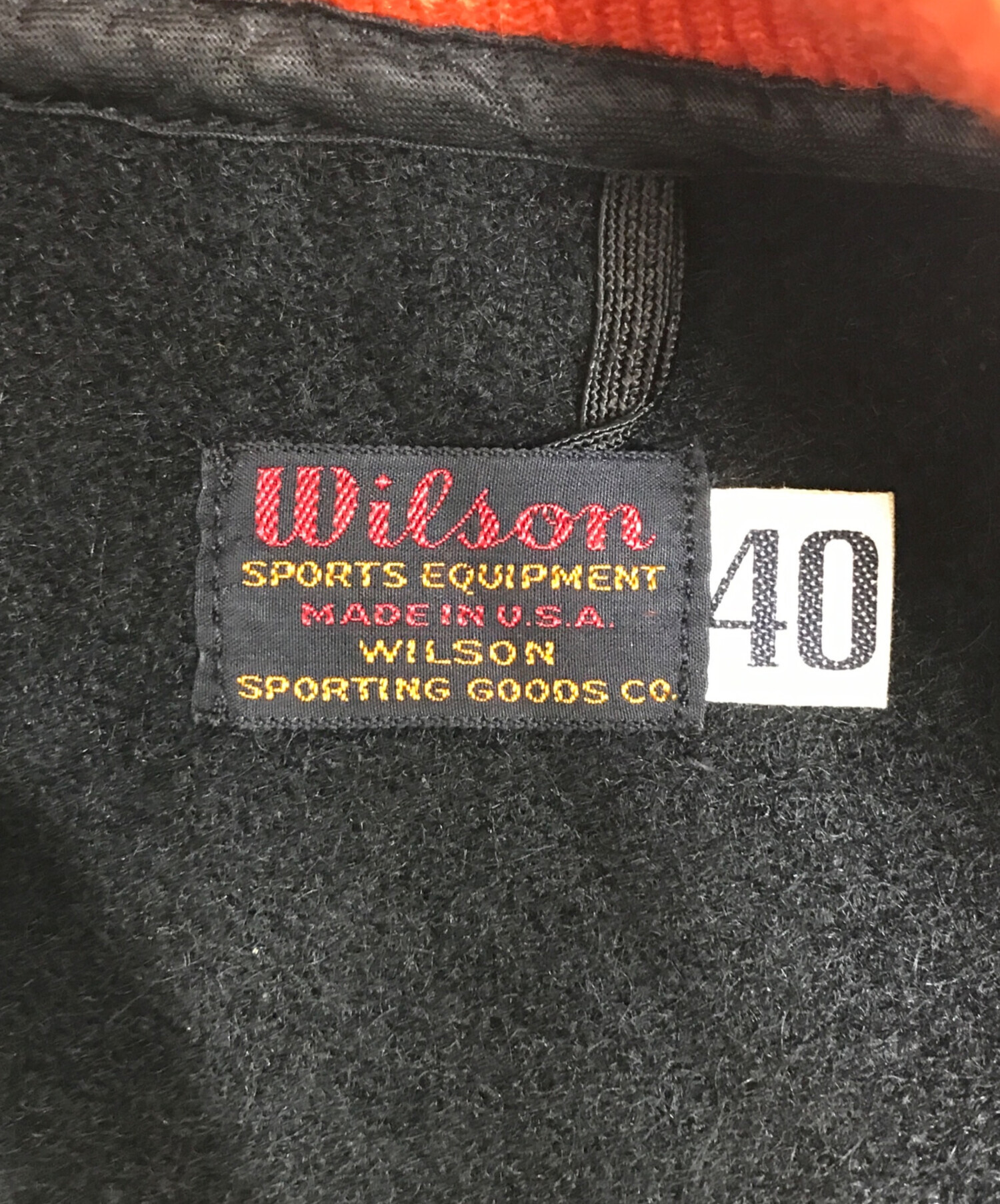 中古・古着通販】Wilson (ウィルソン) ウールスタジアムジャケット