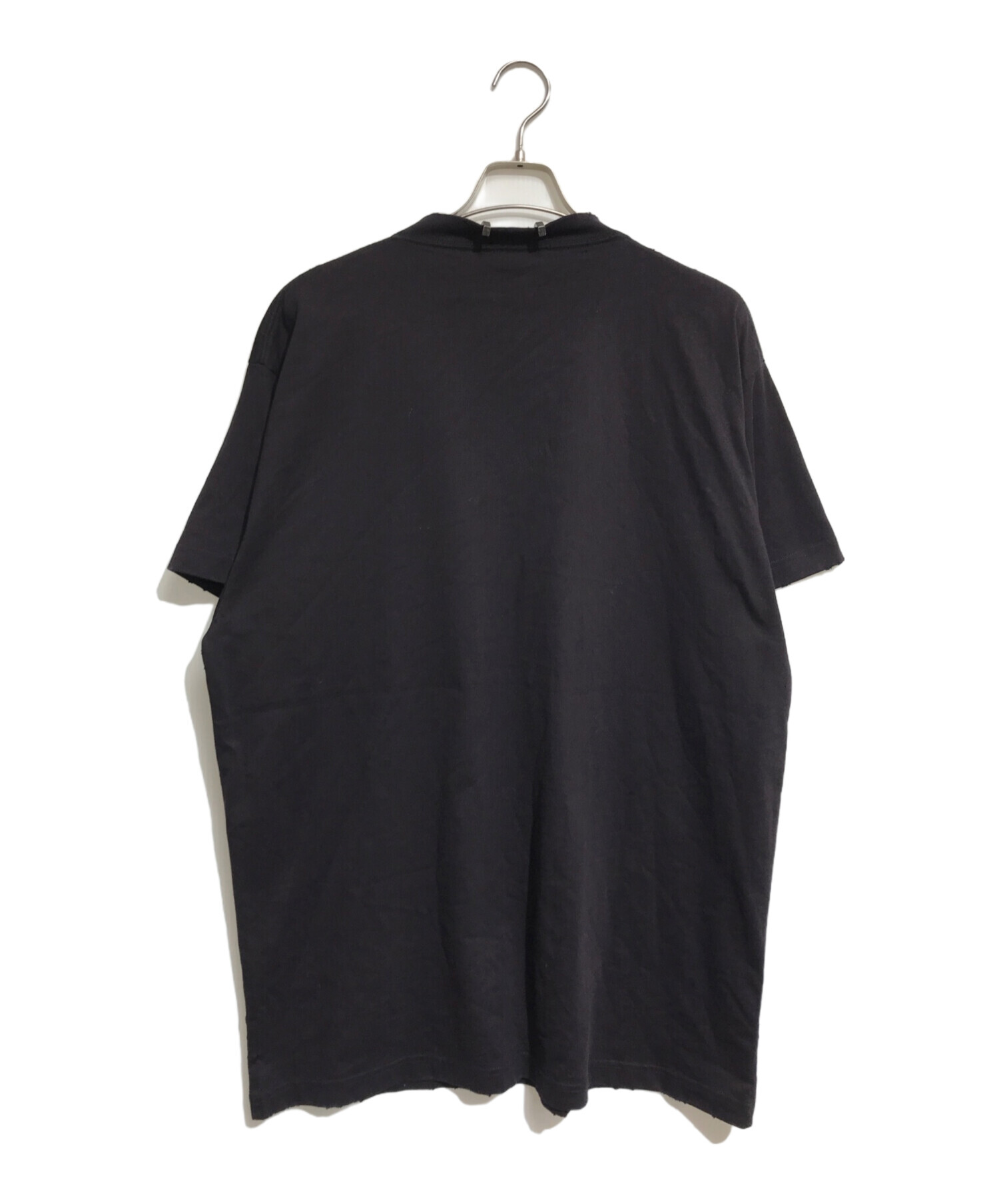 中古・古着通販】BALENCIAGA (バレンシアガ) ダメージ加工ピアスT